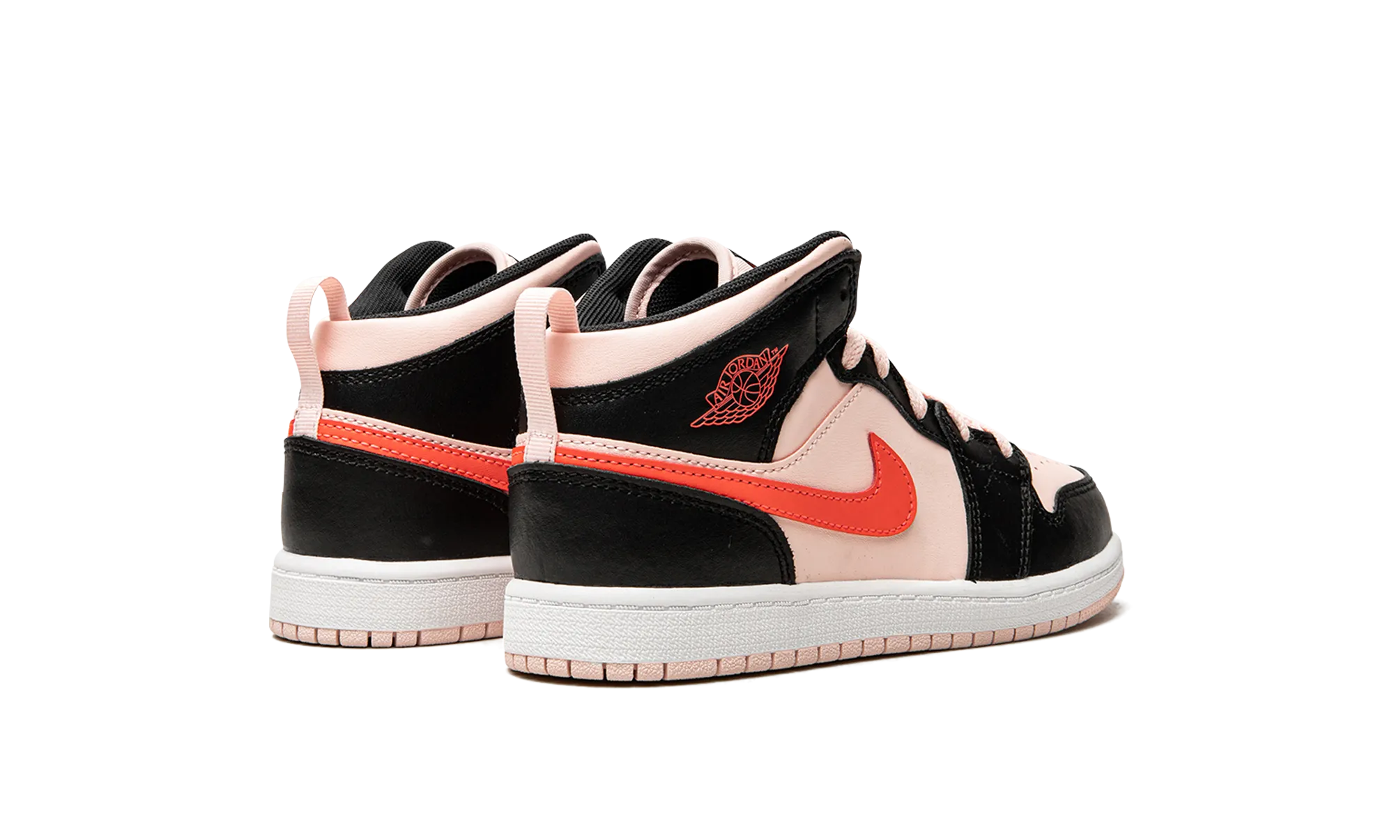 Jordan 1 Mid PS "Atmosphere / Infrared" jordan preschool kids shoes