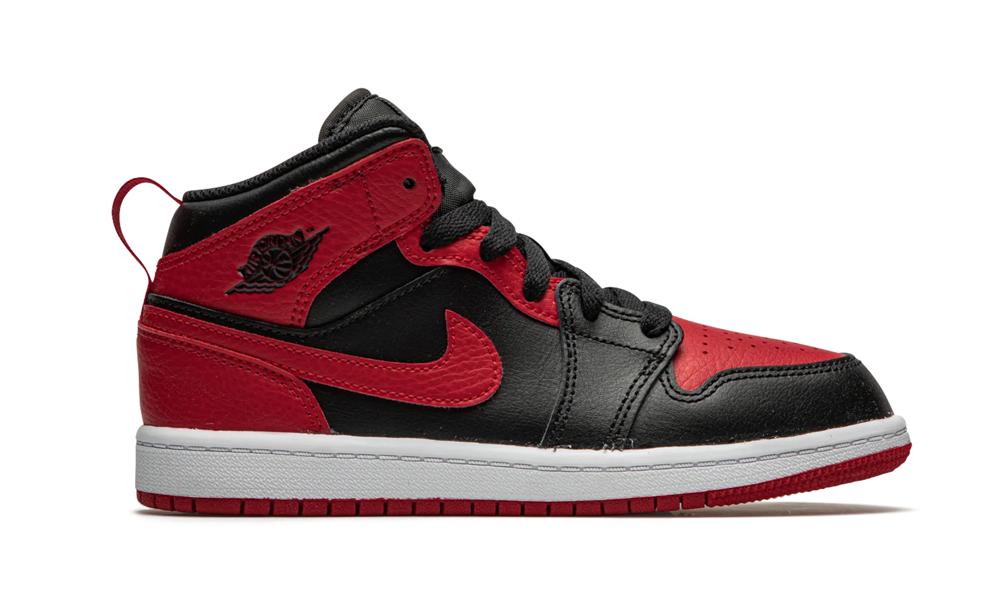 Jordan 1 Mid PS "Banned 2020" jordan preschool kids shoes