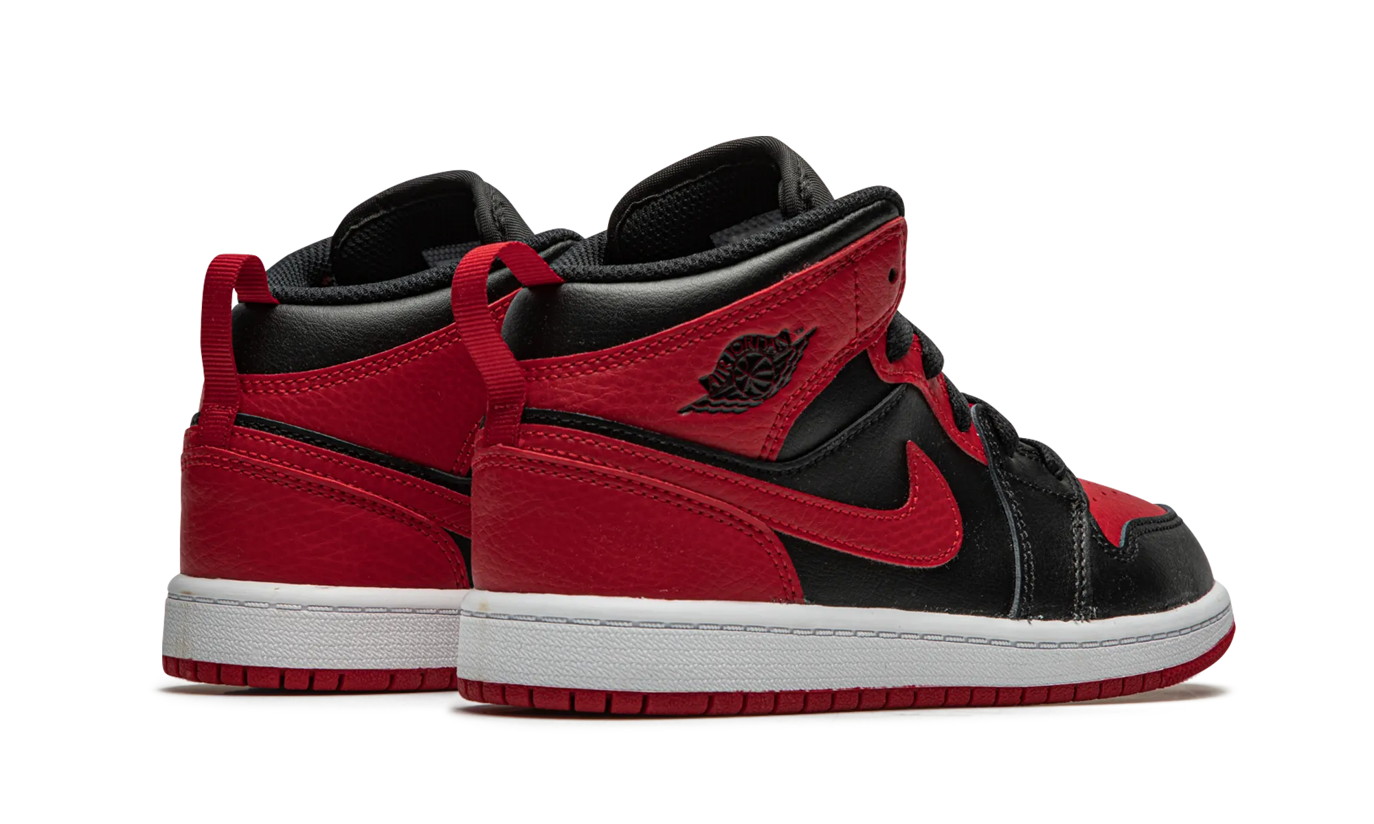 Jordan 1 Mid PS "Banned 2020" jordan preschool kids shoes