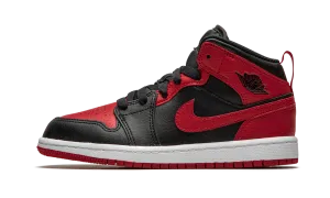 Jordan 1 Mid PS "Banned 2020" Jordan Pre School shoes