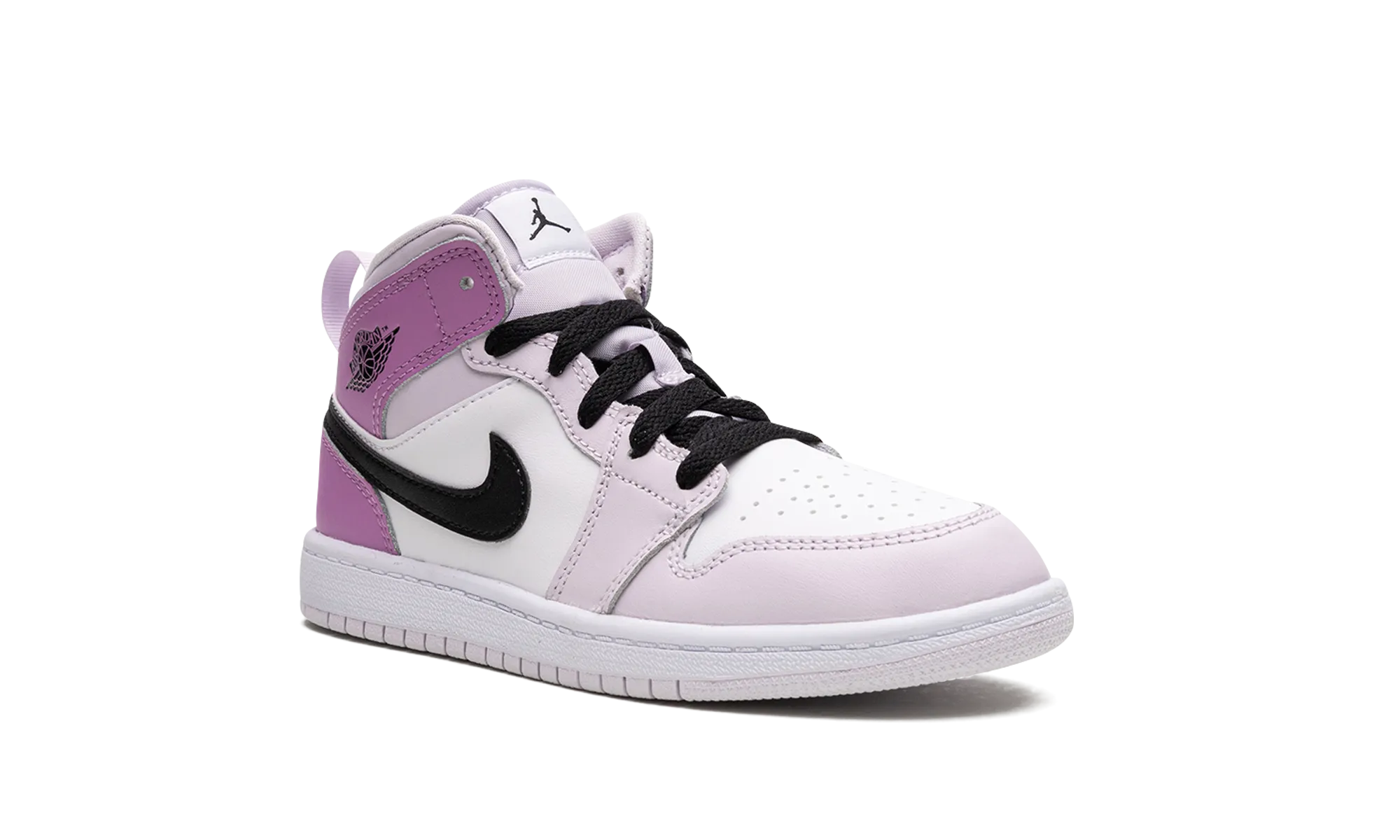 Jordan 1 Mid PS "Barely Grape" jordan preschool kids shoes