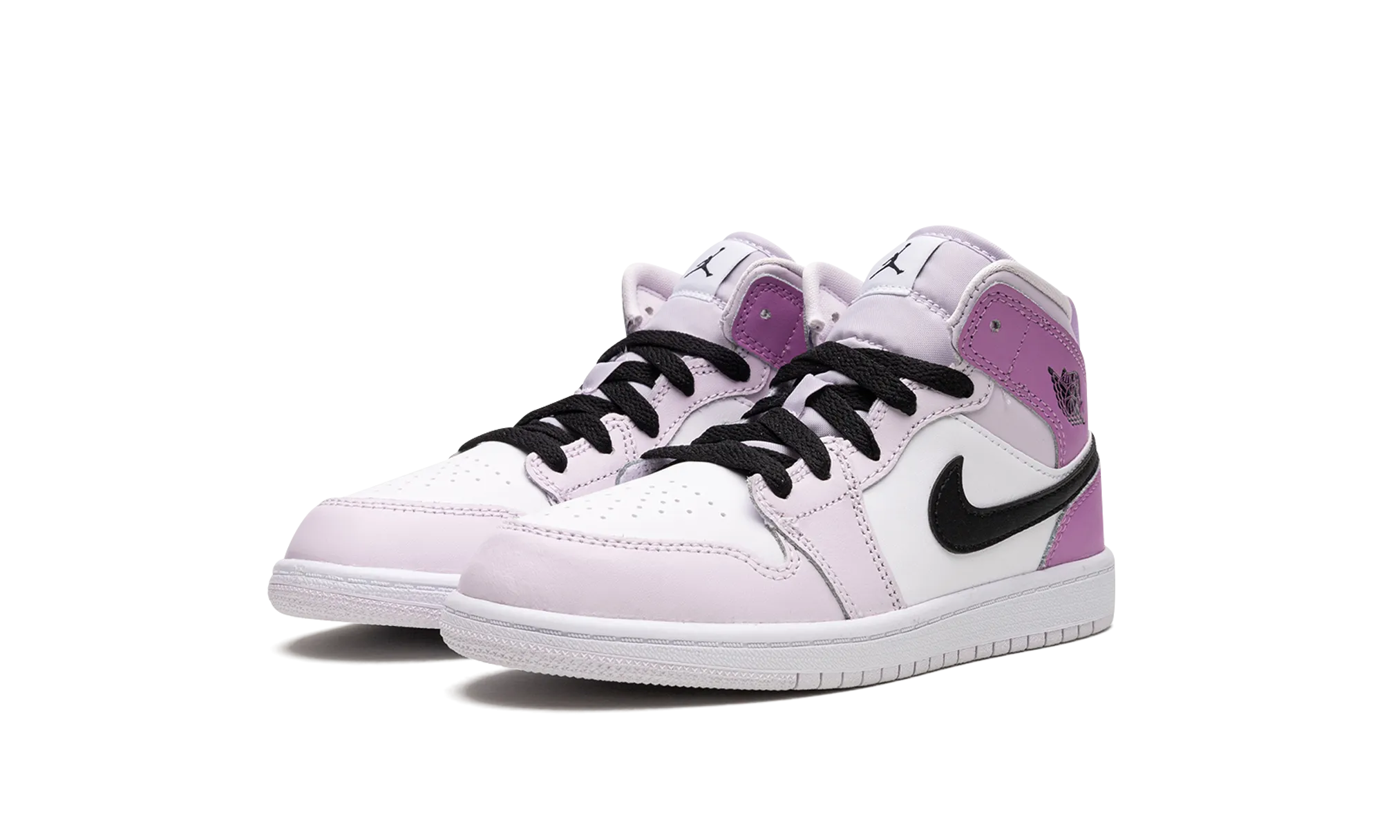 Jordan 1 Mid PS "Barely Grape" jordan preschool kids shoes