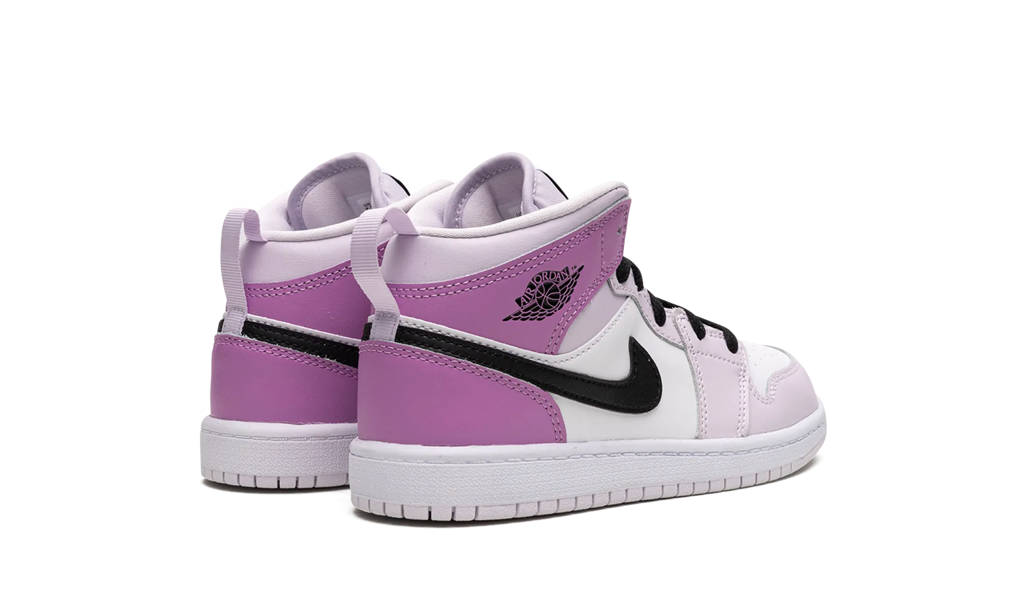 Jordan 1 Mid PS "Barely Grape" jordan preschool kids shoes