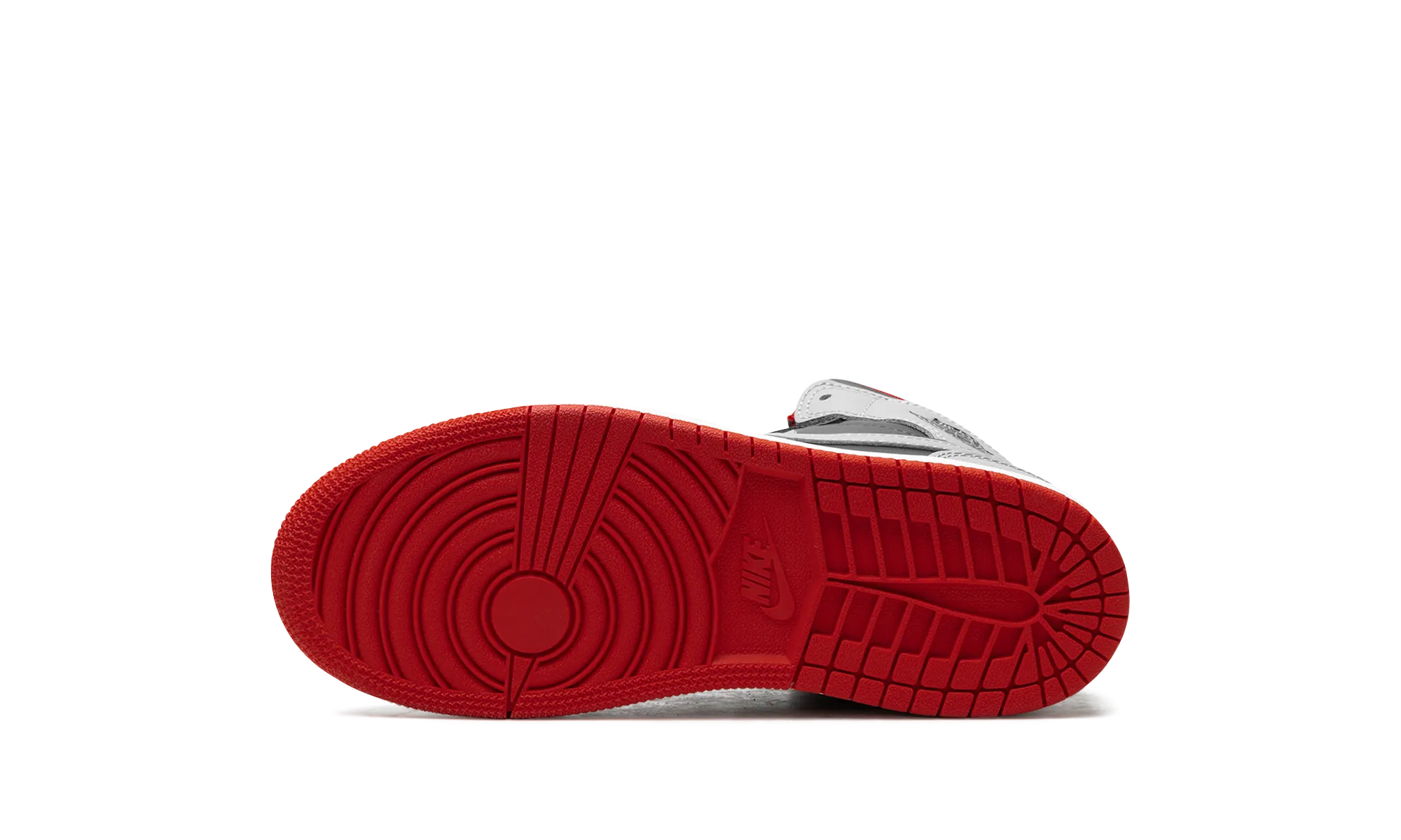 Jordan 1 Mid PS "BLACK GREY RED" jordan preschool kids shoes