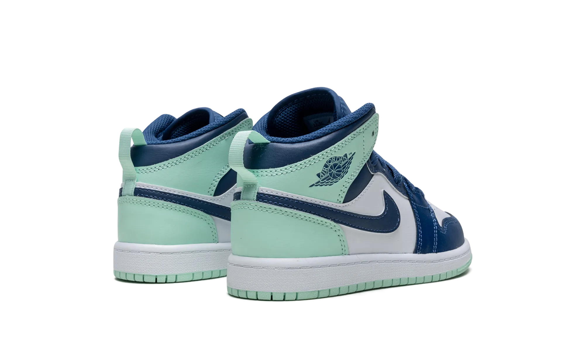 Jordan 1 Mid PS "Blue Mint" jordan preschool kids shoes