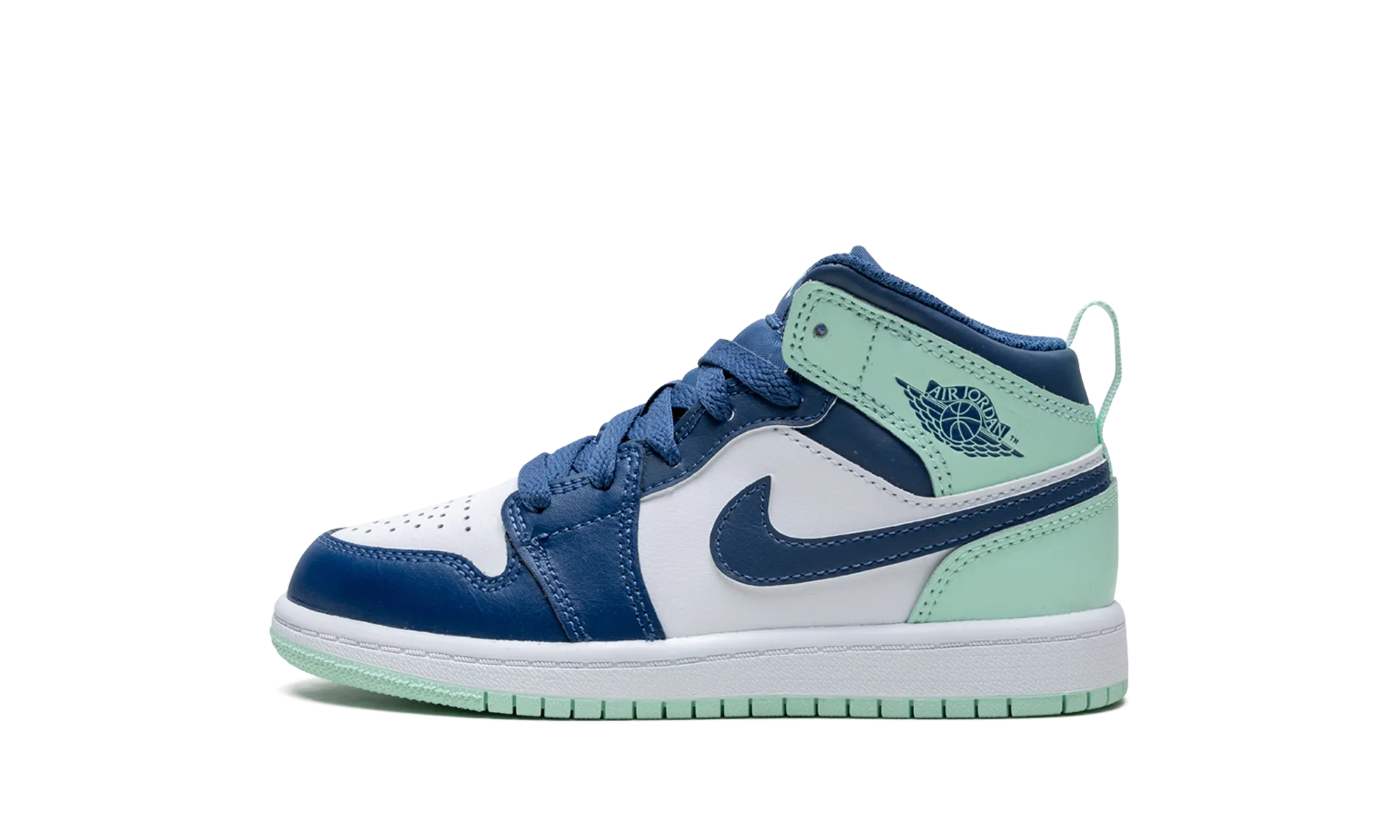 Jordan 1 Mid PS "Blue Mint" jordan preschool kids shoes
