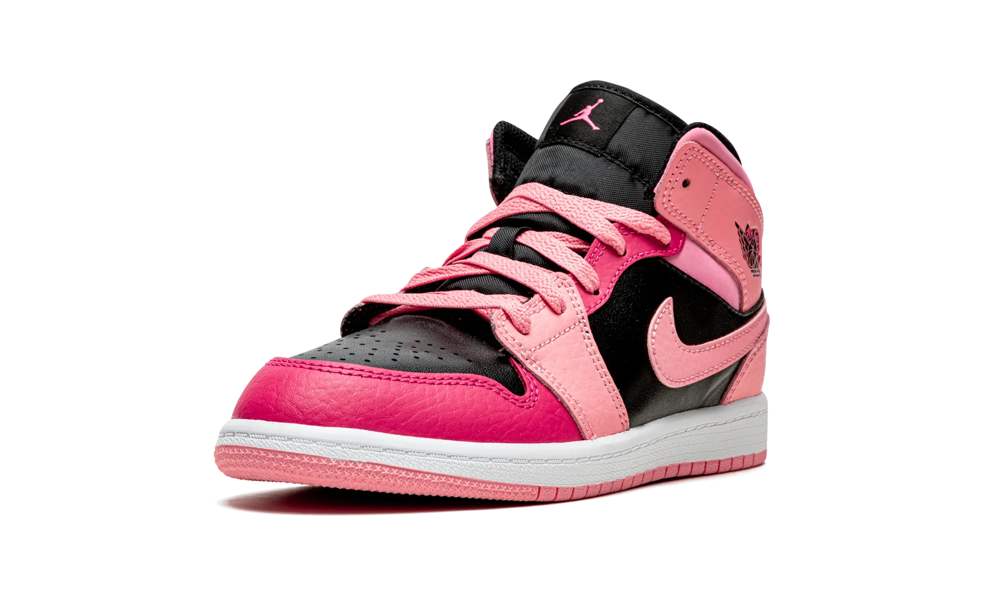 Jordan 1 Mid PS "Coral Chalk" jordan preschool kids shoes