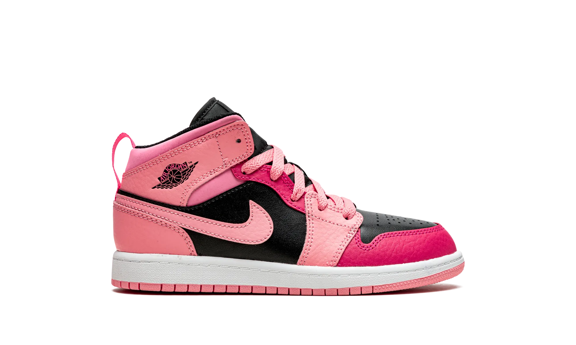 Jordan 1 Mid PS "Coral Chalk" jordan preschool kids shoes