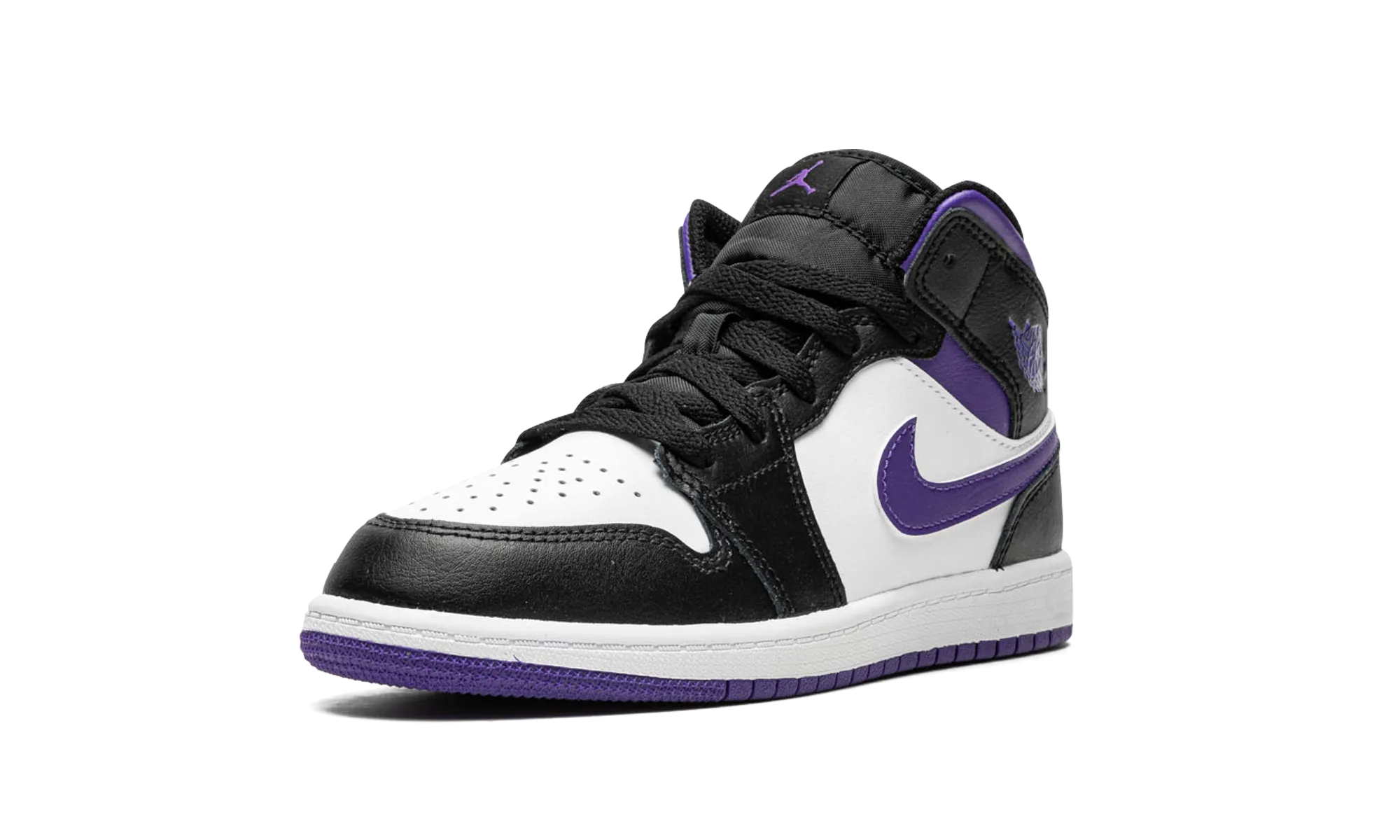 Jordan 1 Mid PS "Dark Iris" jordan preschool kids shoes