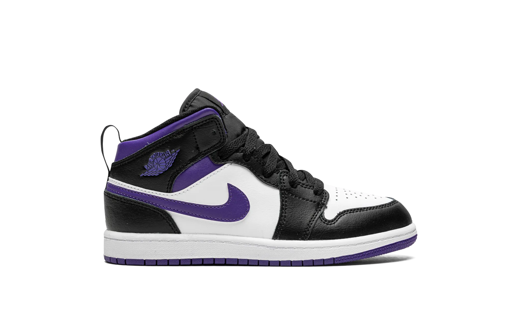 Jordan 1 Mid PS "Dark Iris" jordan preschool kids shoes