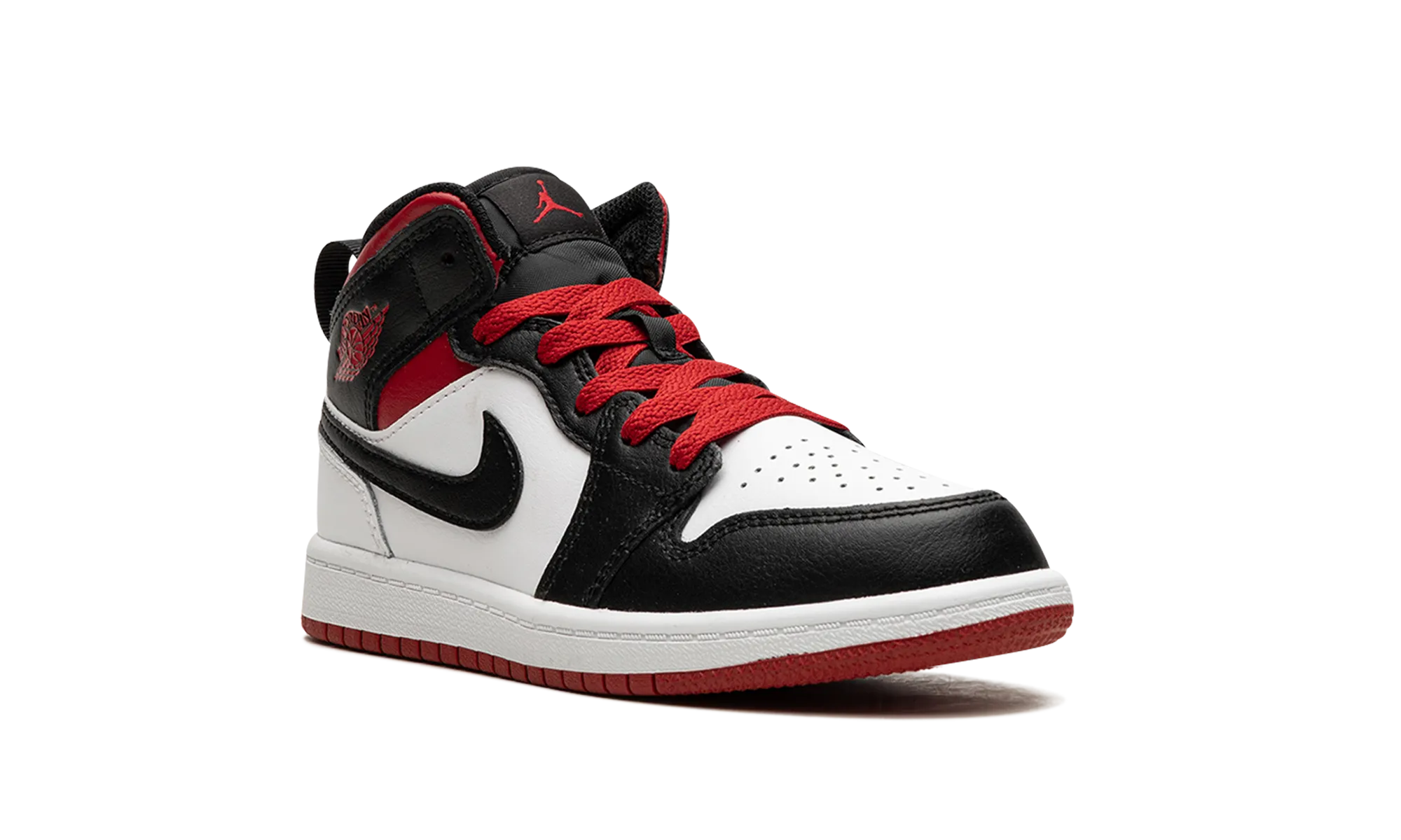 Jordan 1 Mid PS "Jordan 1 Mid Gym Red" jordan preschool kids shoes