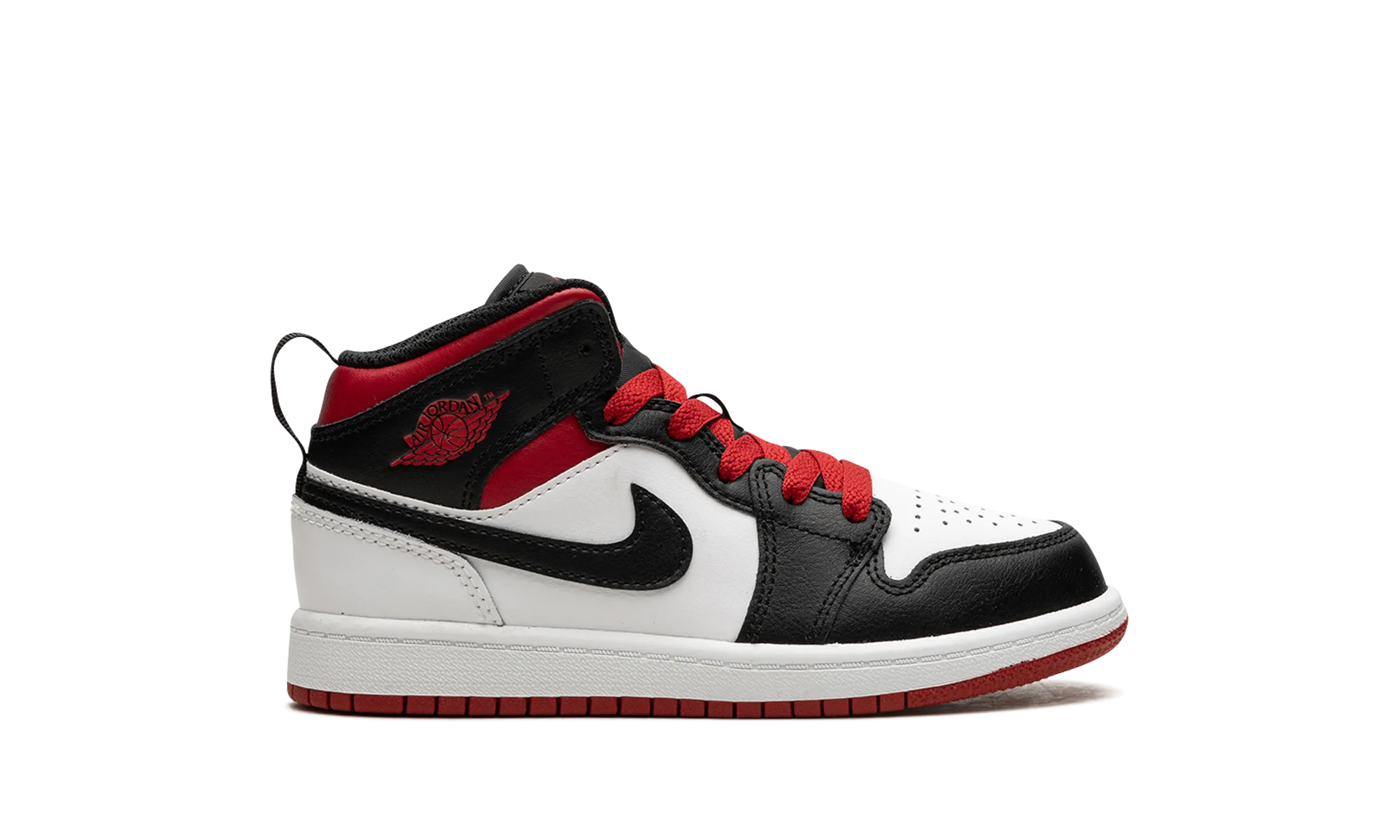 Jordan 1 Mid PS "Jordan 1 Mid Gym Red" jordan preschool kids shoes