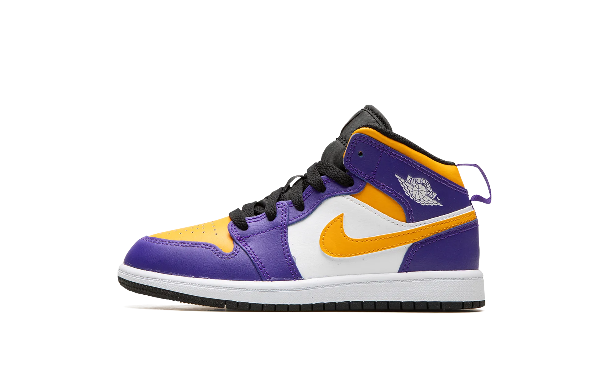 Jordan 1 Mid PS "Lakers" Jordan Pre School shoes
