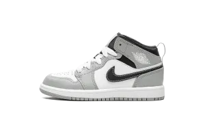 Jordan 1 Mid PS "Light Smoke Grey" Jordan Pre School shoes