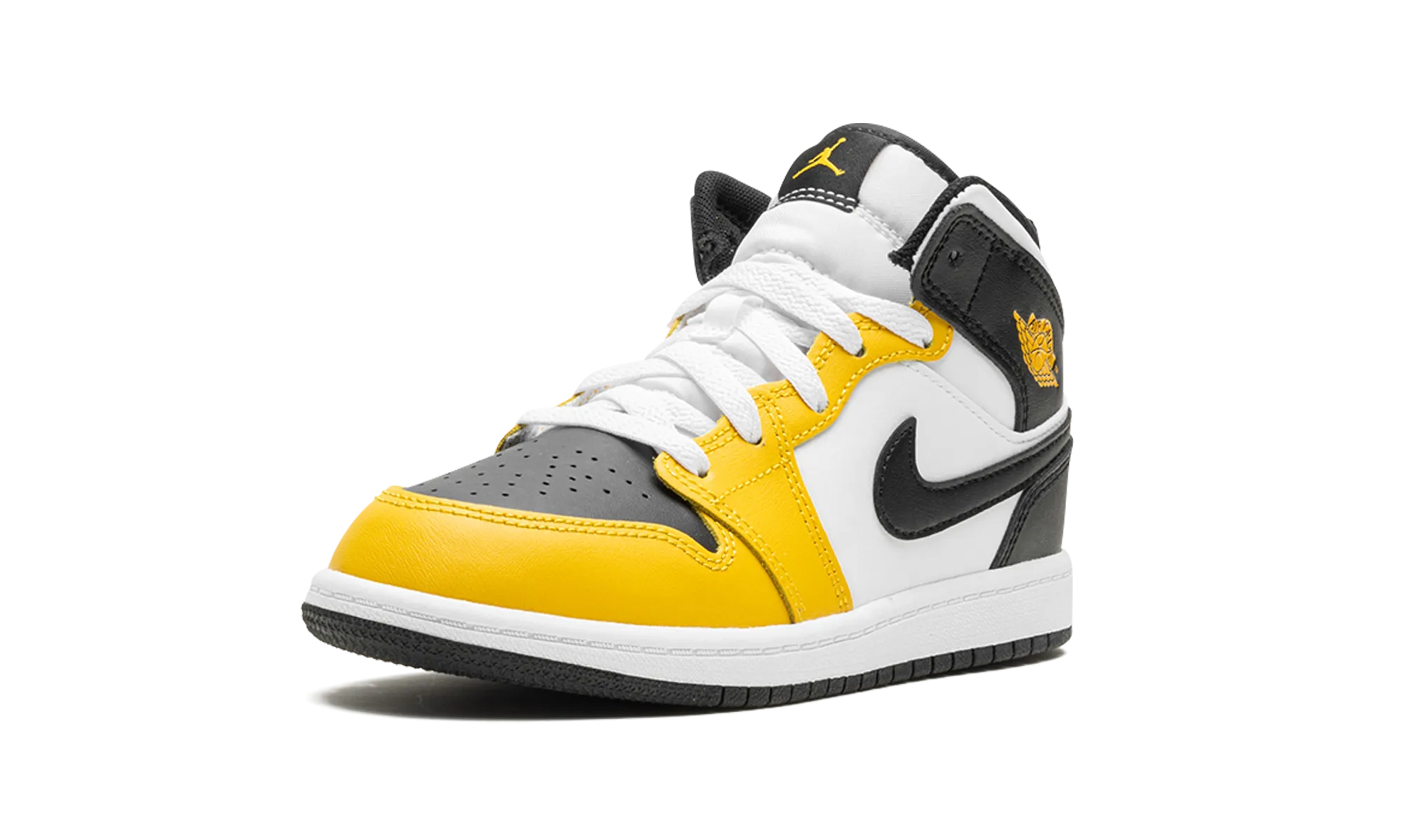 Jordan 1 Mid PS "Ochre" jordan preschool kids shoes