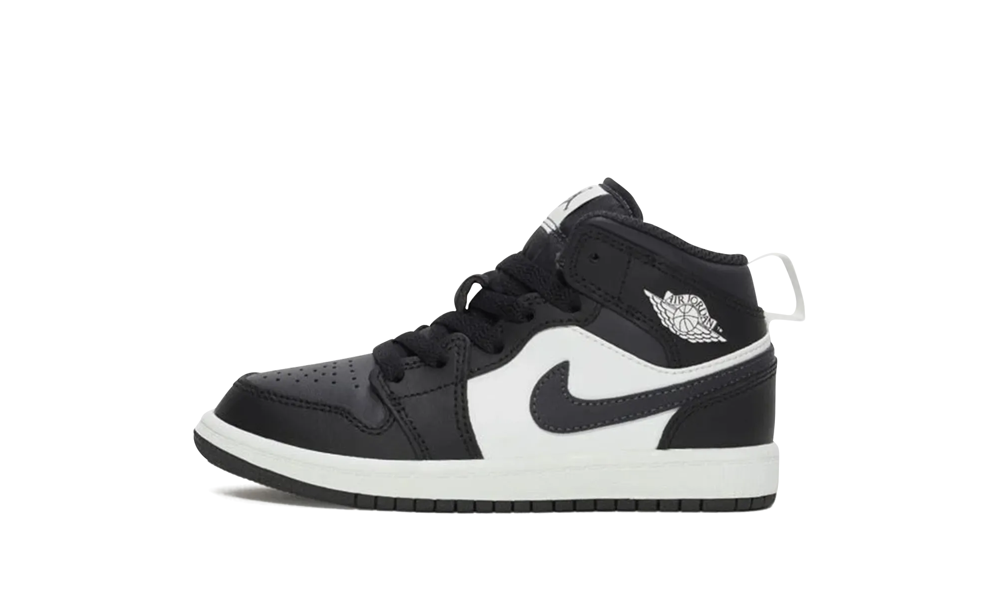 Jordan 1 Mid PS "Off Noir Toe" Jordan Pre School shoes