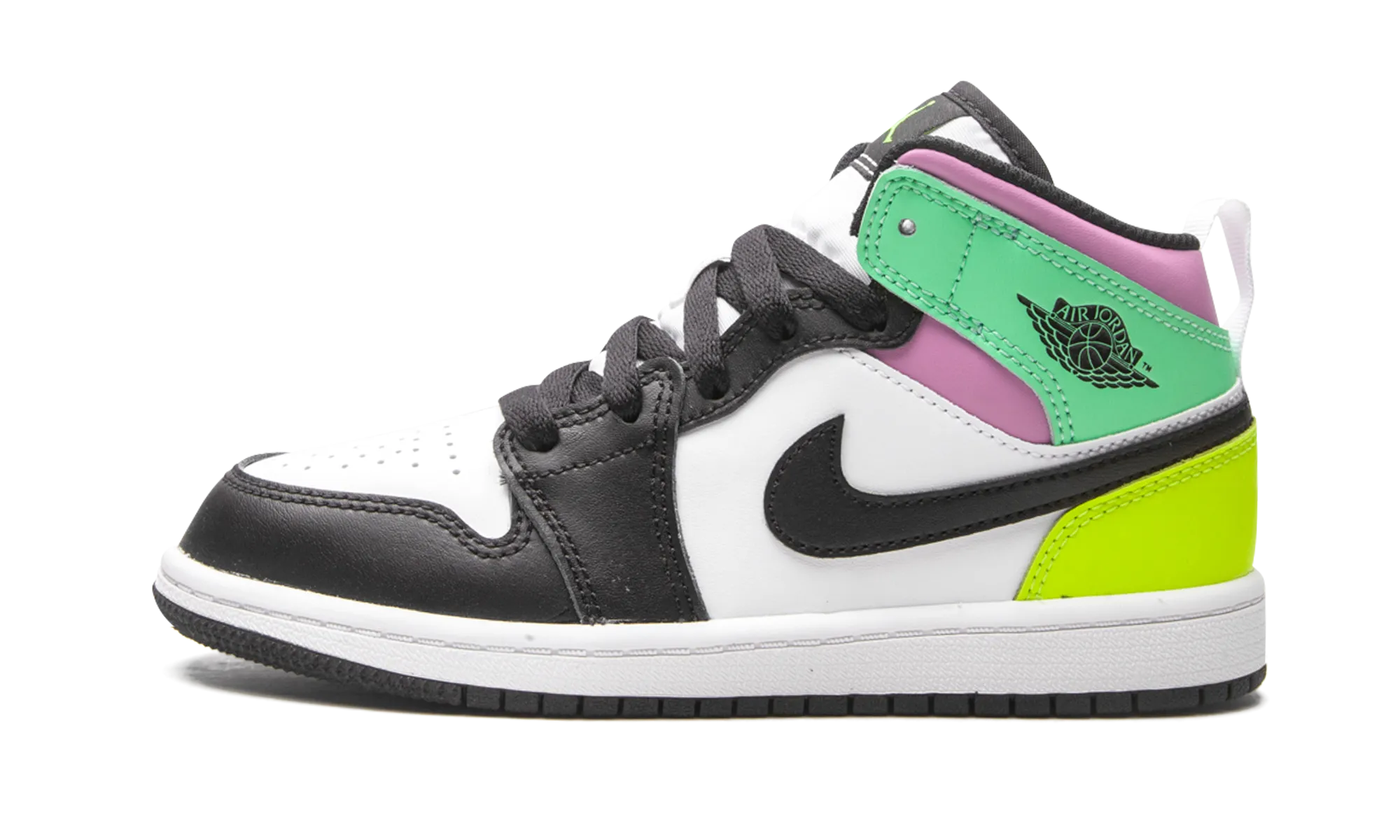 Jordan 1 Mid PS "Pastel" jordan preschool kids shoes