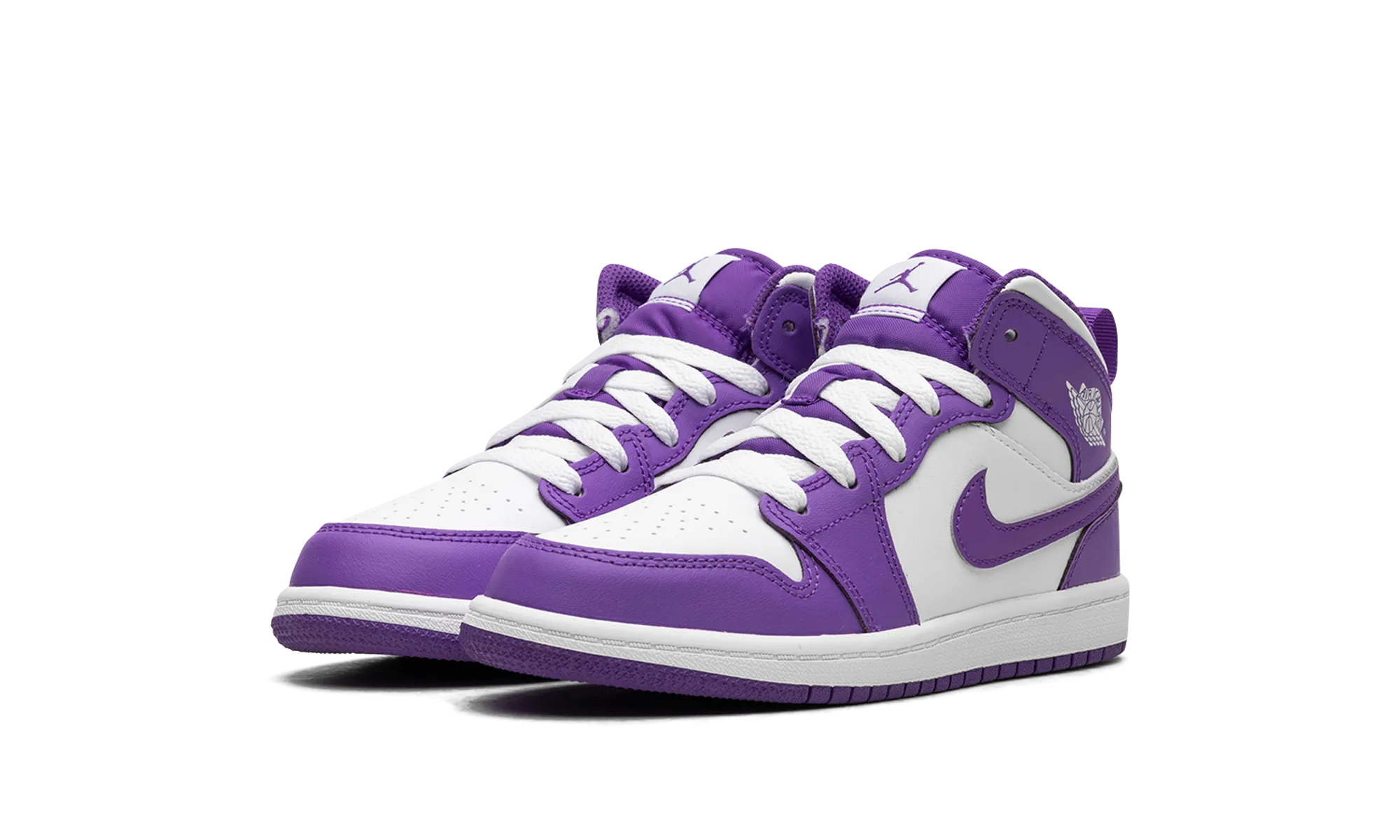 Jordan 1 Mid PS "Purple Venom" jordan preschool kids shoes