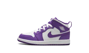 Jordan 1 Mid PS "Purple Venom" Jordan Pre School shoes