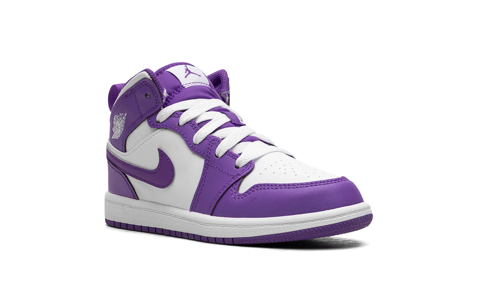 Jordan 1 Mid PS "Purple Venom" jordan preschool kids shoes