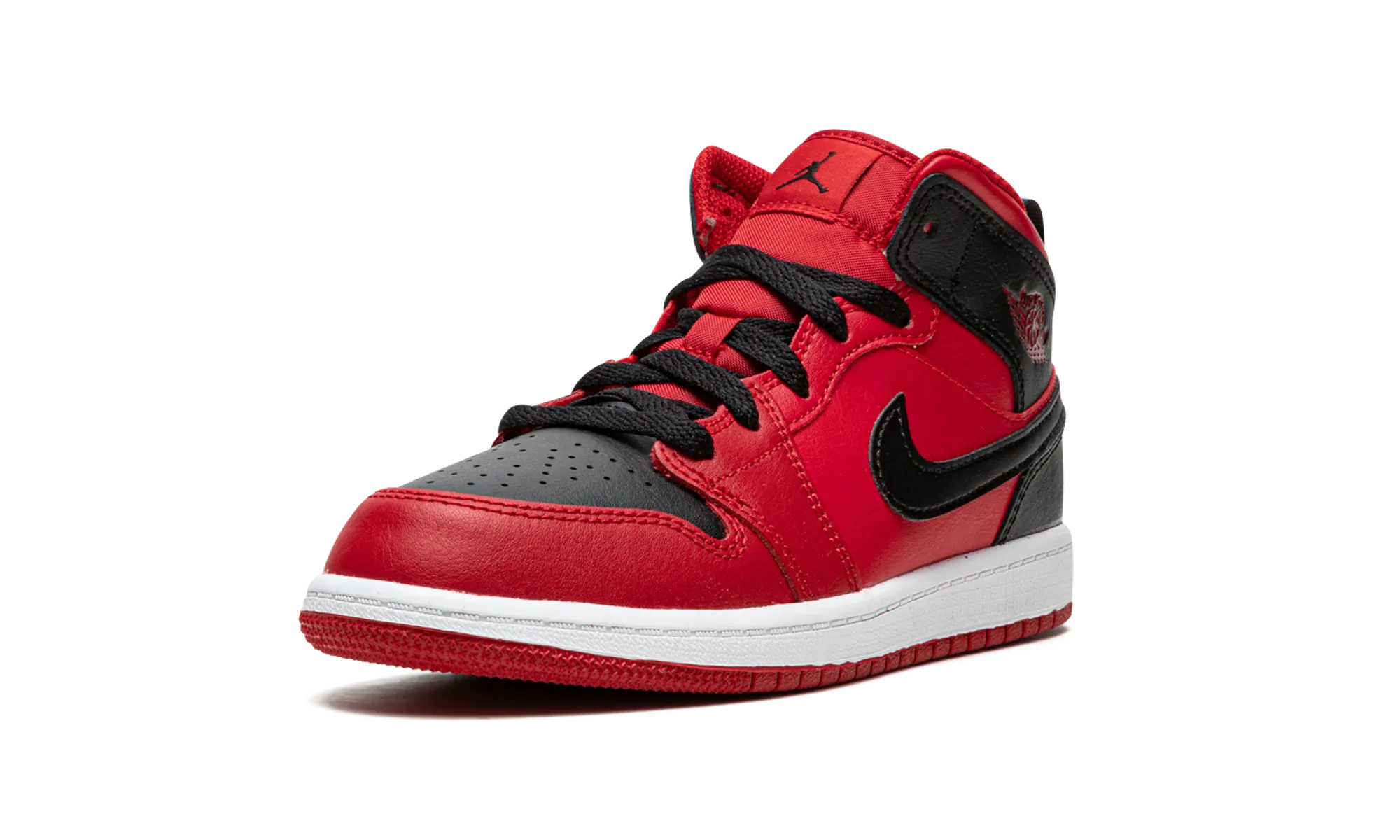 Jordan 1 Mid PS "Reverse Bred" jordan preschool kids shoes