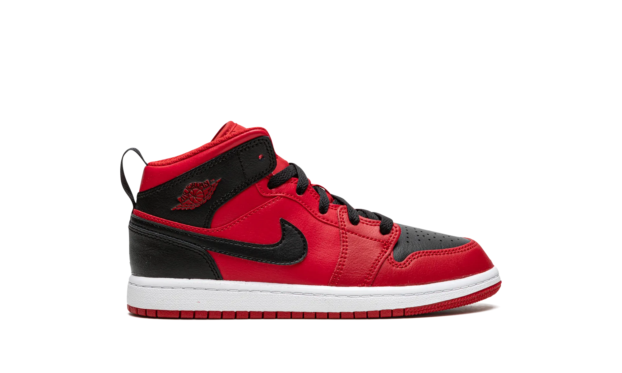 Jordan 1 Mid PS "Reverse Bred" jordan preschool kids shoes