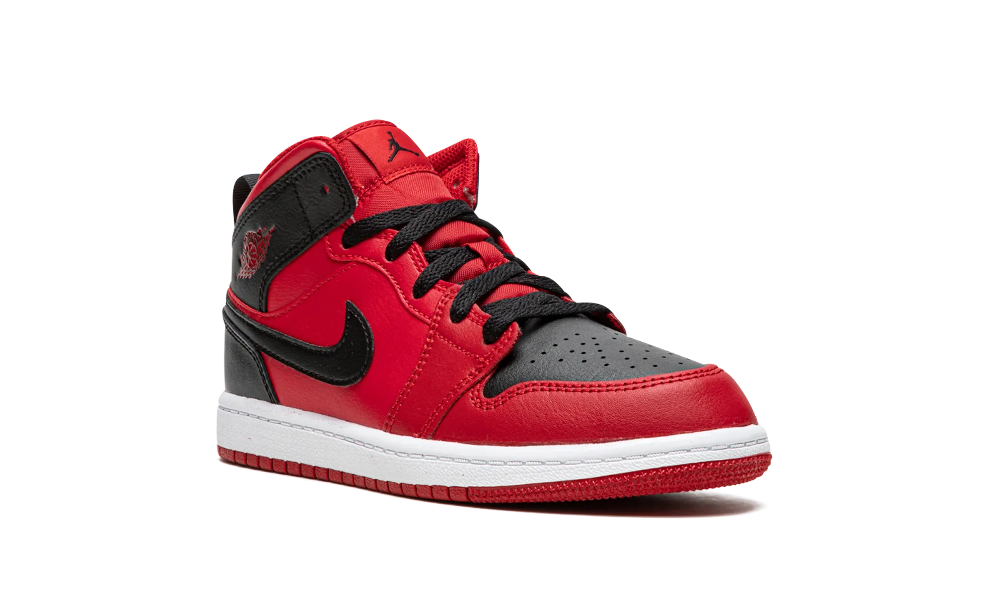 Jordan 1 Mid PS "Reverse Bred" jordan preschool kids shoes
