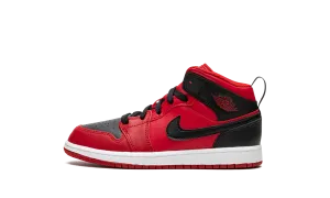 Jordan 1 Mid PS "Reverse Bred" Jordan Pre School shoes