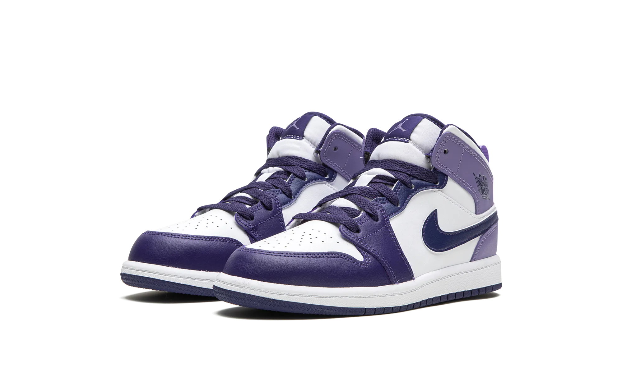 Jordan 1 Mid PS "Sky J Purple" jordan preschool kids shoes