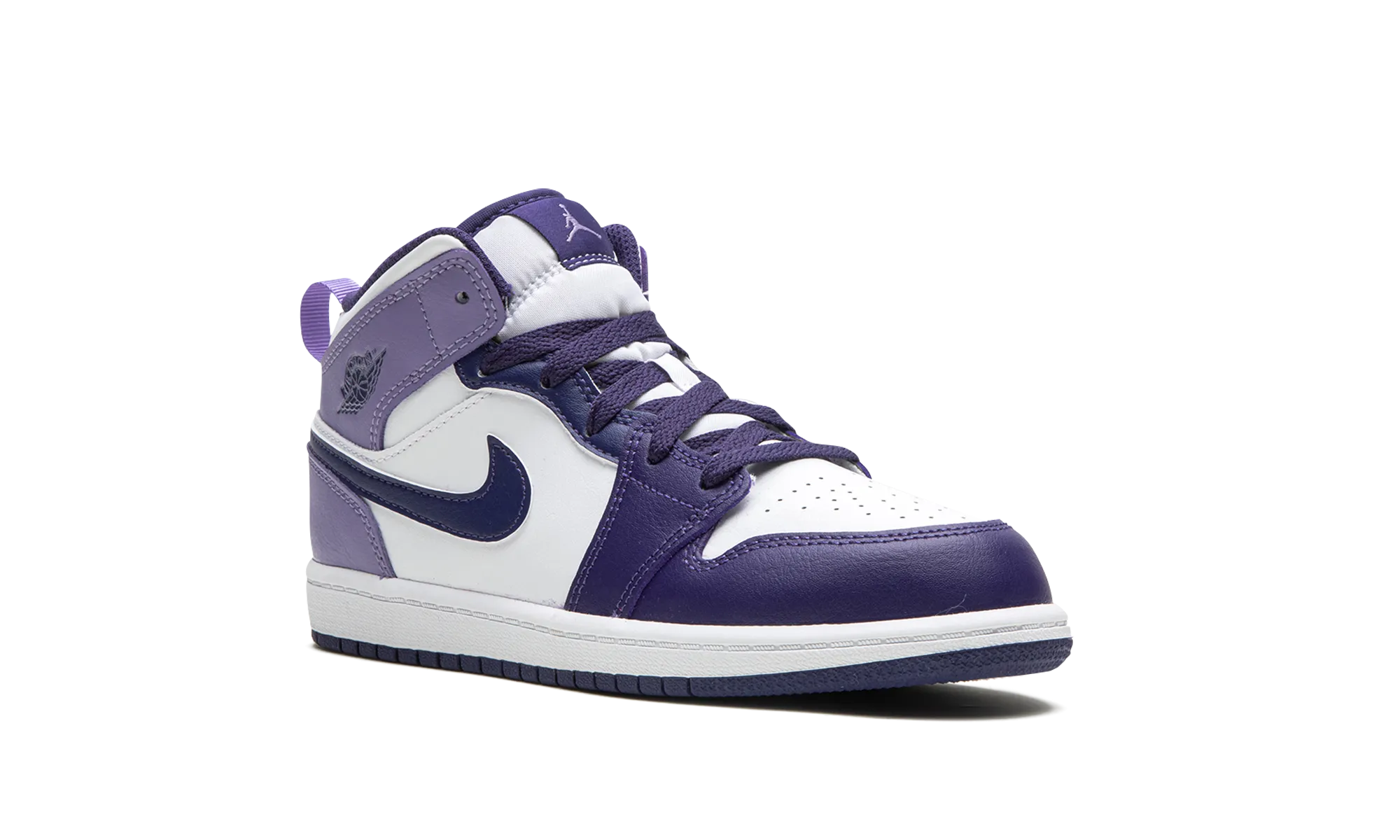 Jordan 1 Mid PS "Sky J Purple" jordan preschool kids shoes