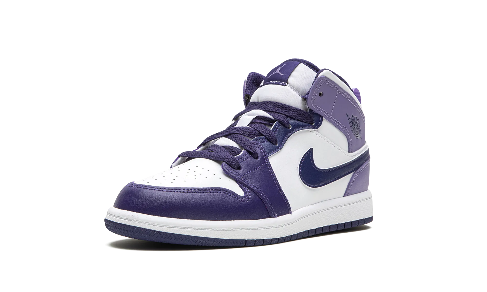 Jordan 1 Mid PS "Sky J Purple" jordan preschool kids shoes