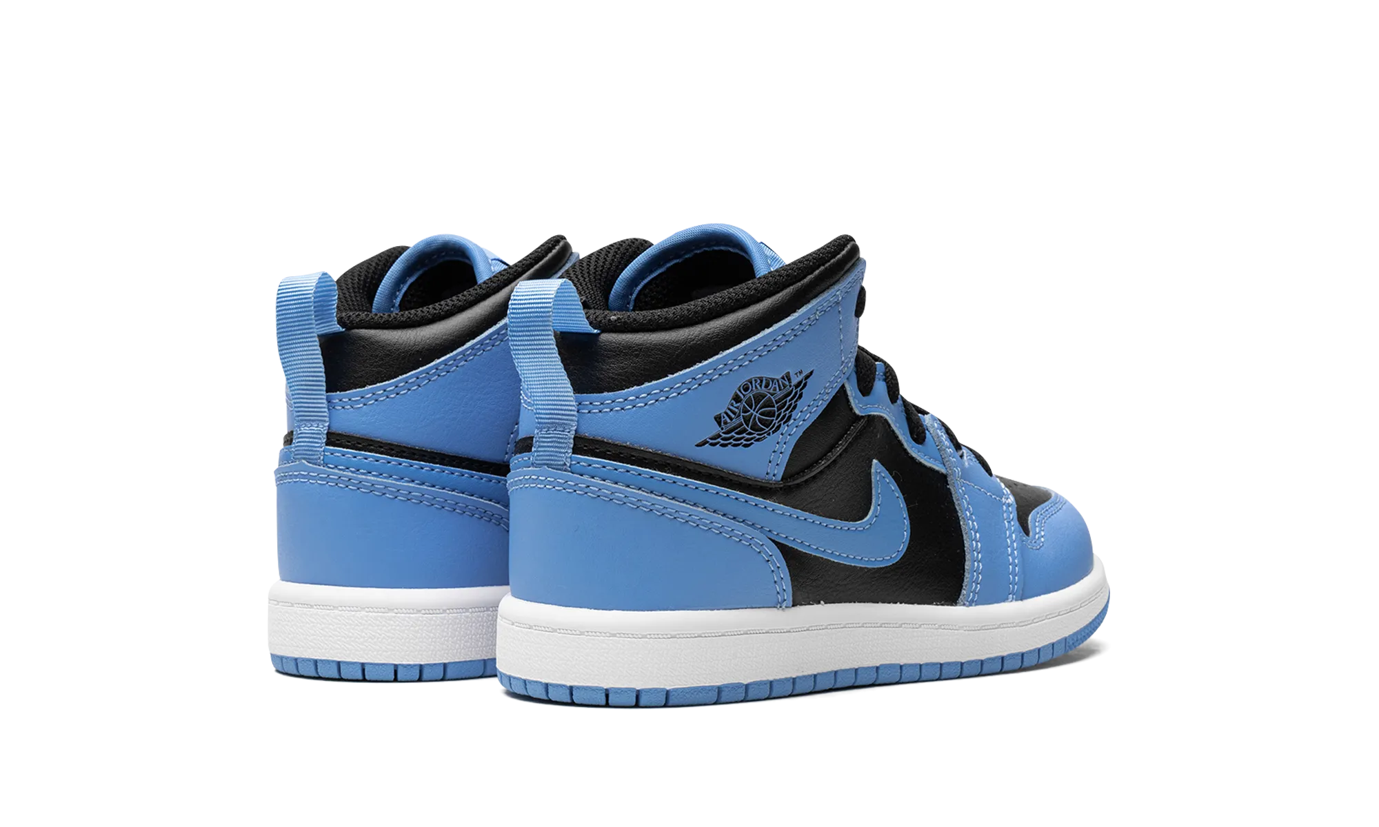 Jordan 1 Mid PS "University Blue" jordan preschool kids shoes