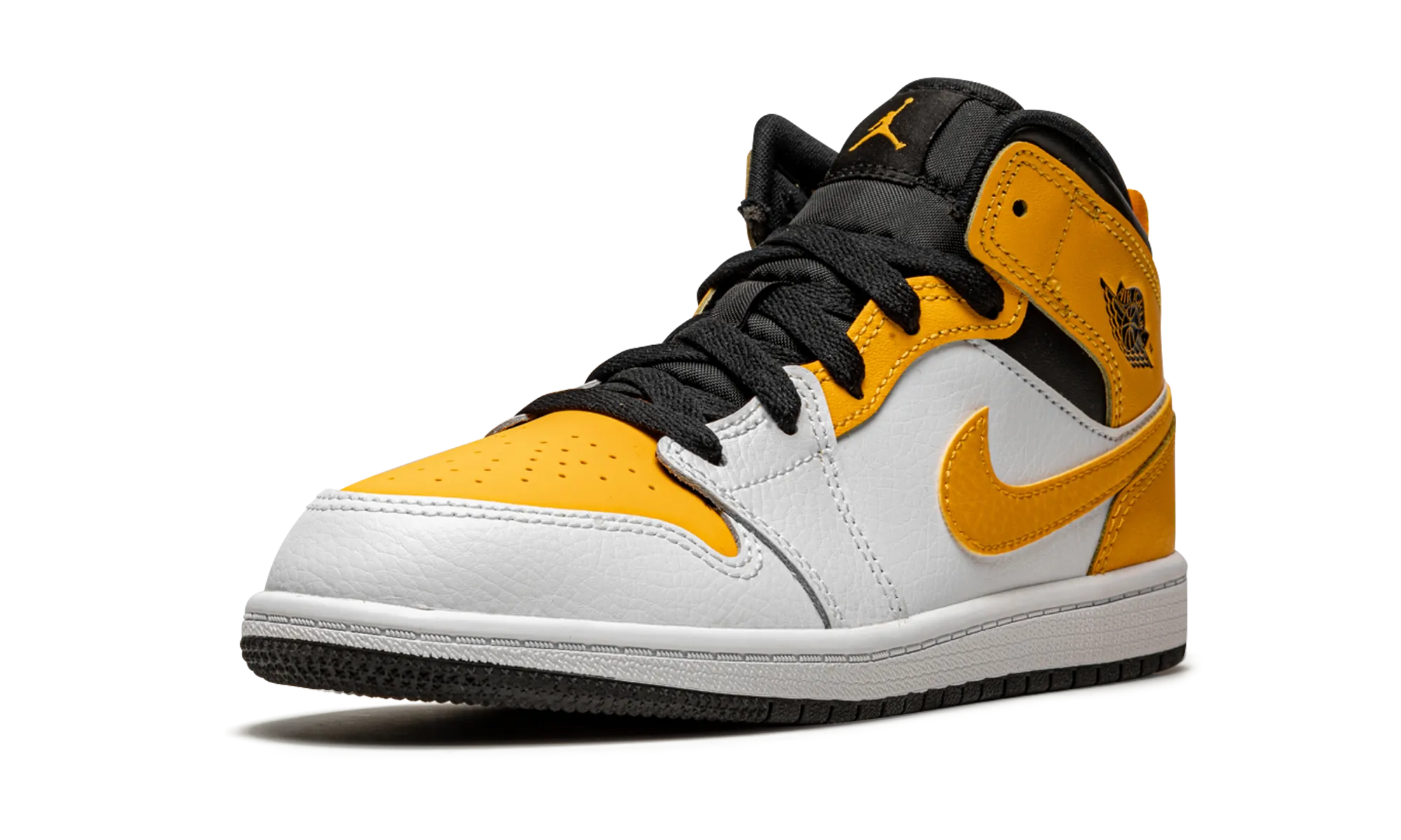 Jordan 1 Mid PS "University Gold" jordan preschool kids shoes