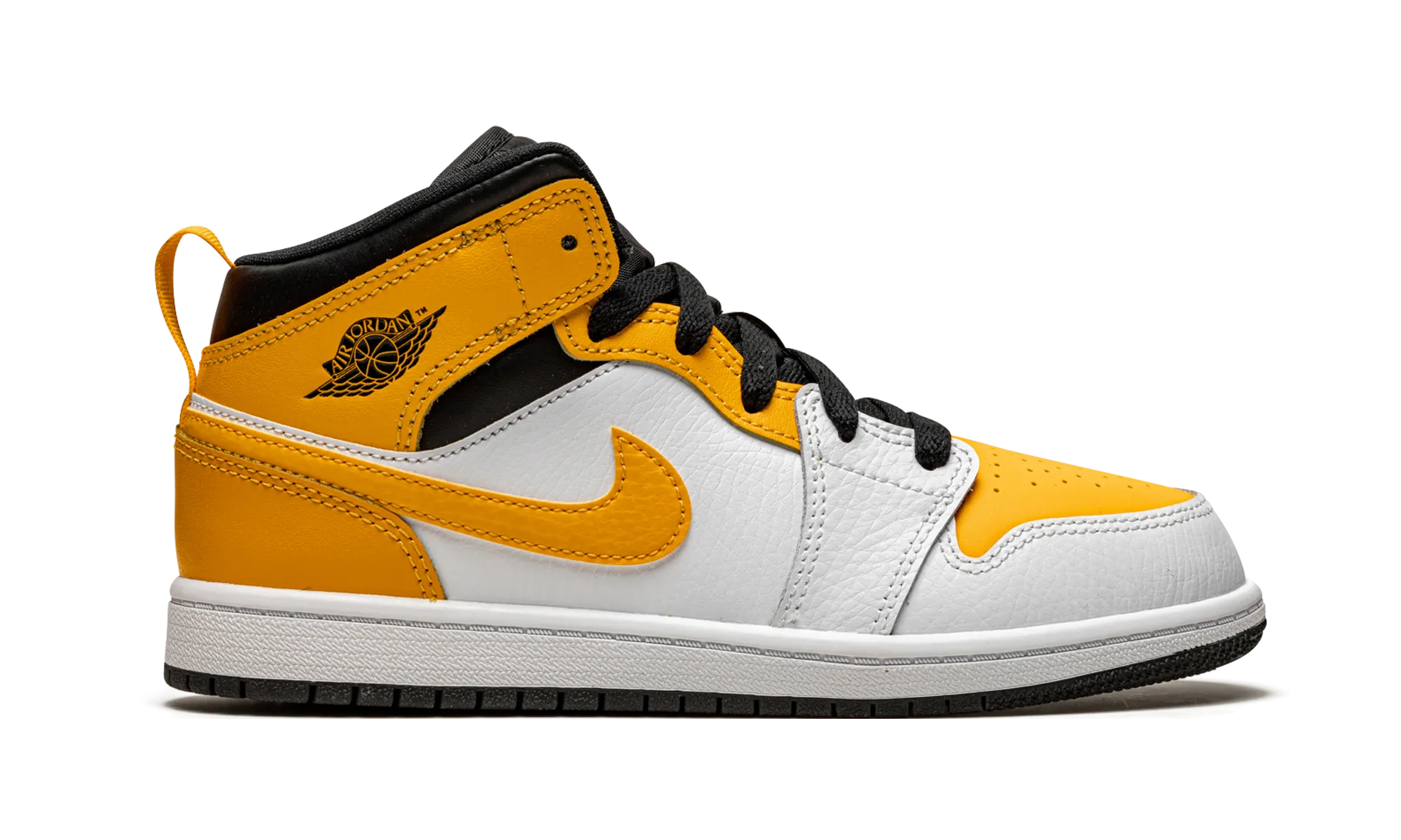 Jordan 1 Mid PS "University Gold" jordan preschool kids shoes