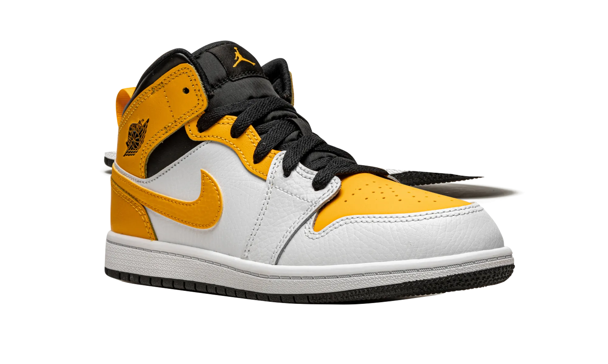 Jordan 1 Mid PS "University Gold" jordan preschool kids shoes