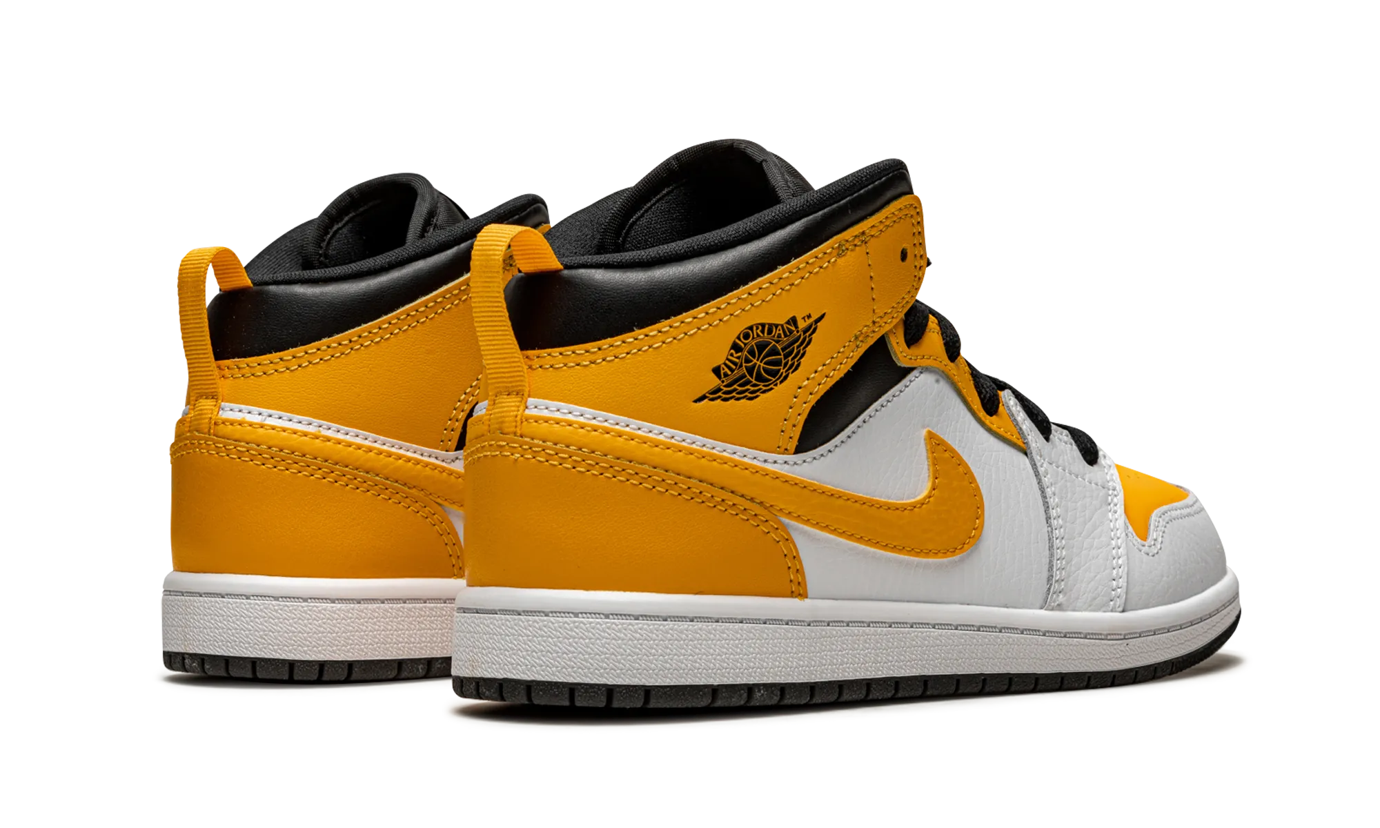 Jordan 1 Mid PS "University Gold" jordan preschool kids shoes