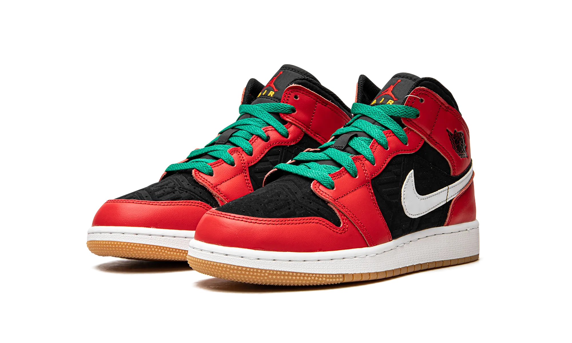 Jordan 1 Mid SE GS "Christmas" jordan school kids shoes