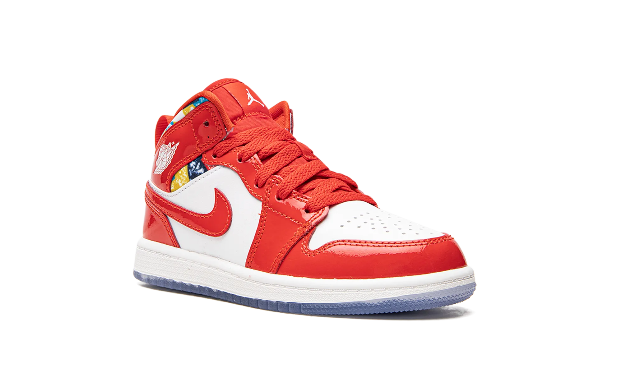 Jordan 1 Mid SE PS "Barcelona Sweater" jordan preschool kids shoes