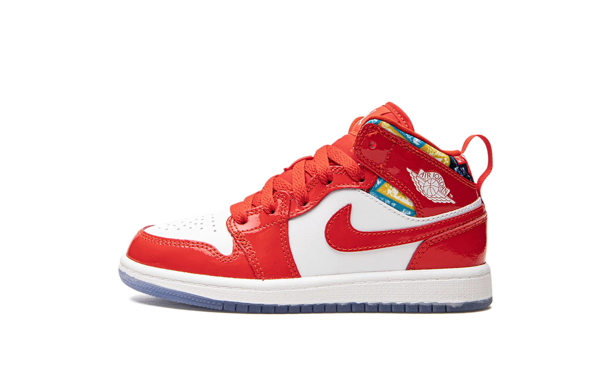 Jordan 1 Mid SE PS "Barcelona Sweater" jordan preschool kids shoes