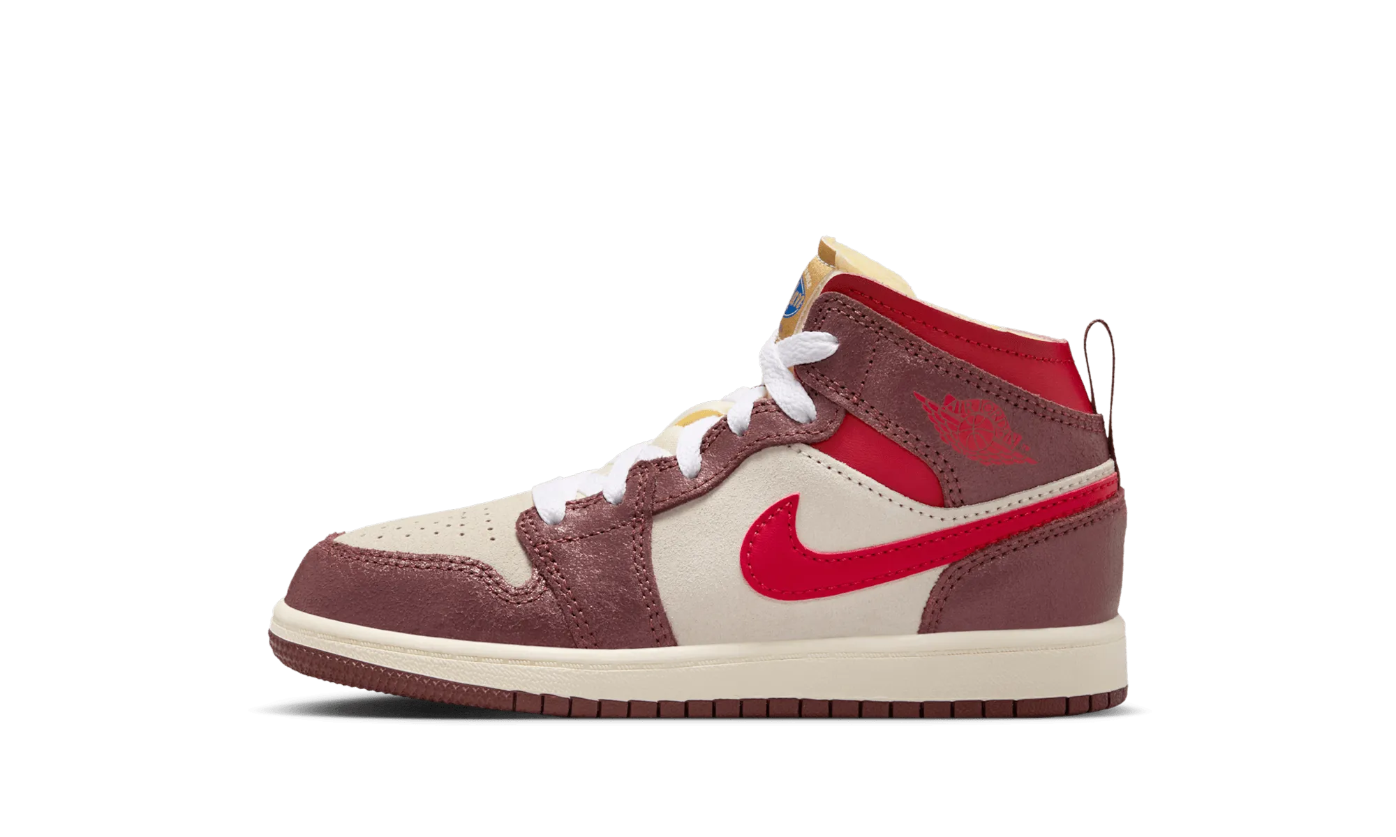 Jordan 1 Mid SE PS "Bread Butter & Sole" Jordan Pre School shoes