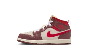 Jordan 1 Mid SE PS "Bread Butter & Sole" Jordan Pre School shoes