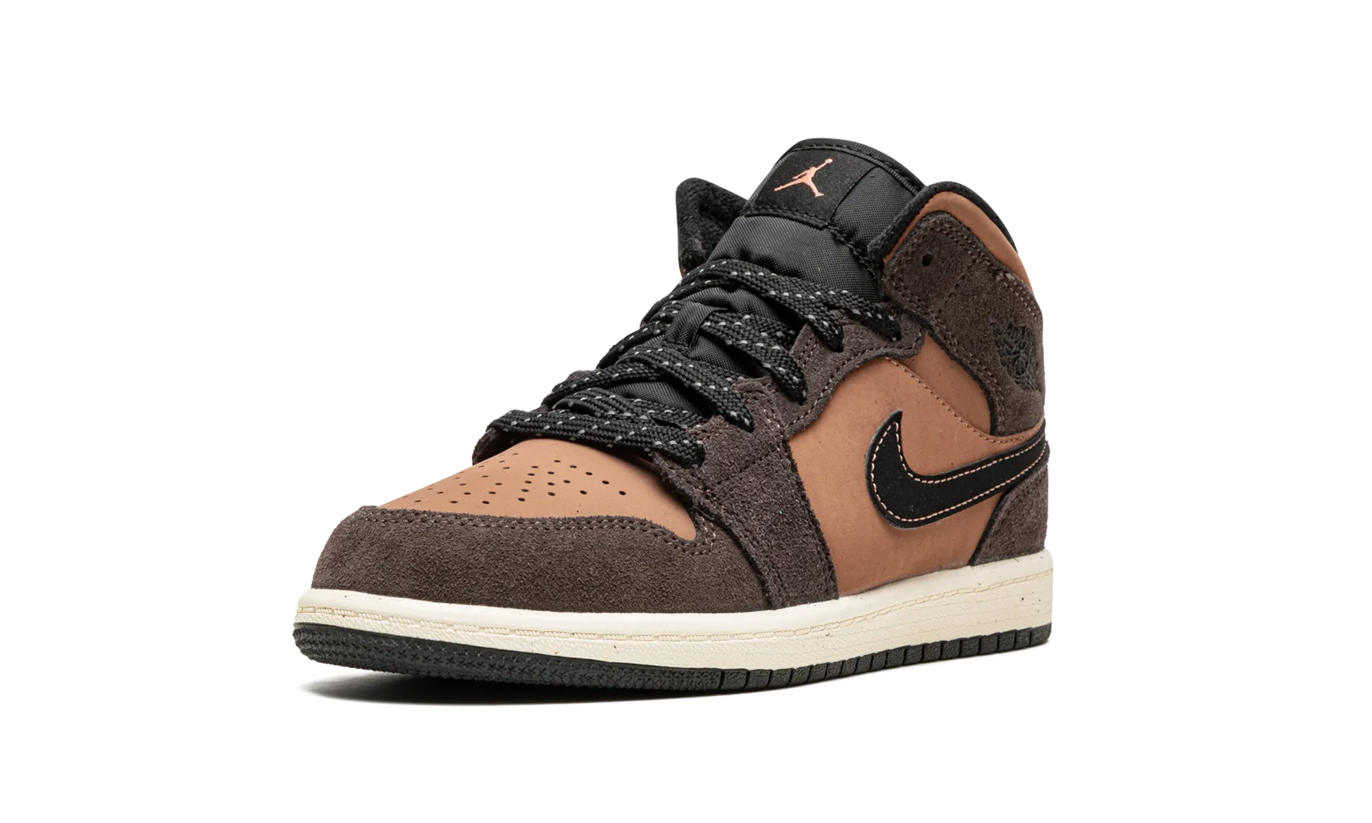 Jordan 1 MID SE PS "Dark Chocolate" jordan preschool kids shoes