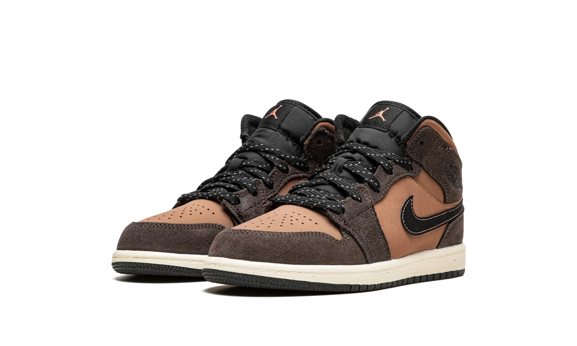 Jordan 1 MID SE PS "Dark Chocolate" jordan preschool kids shoes