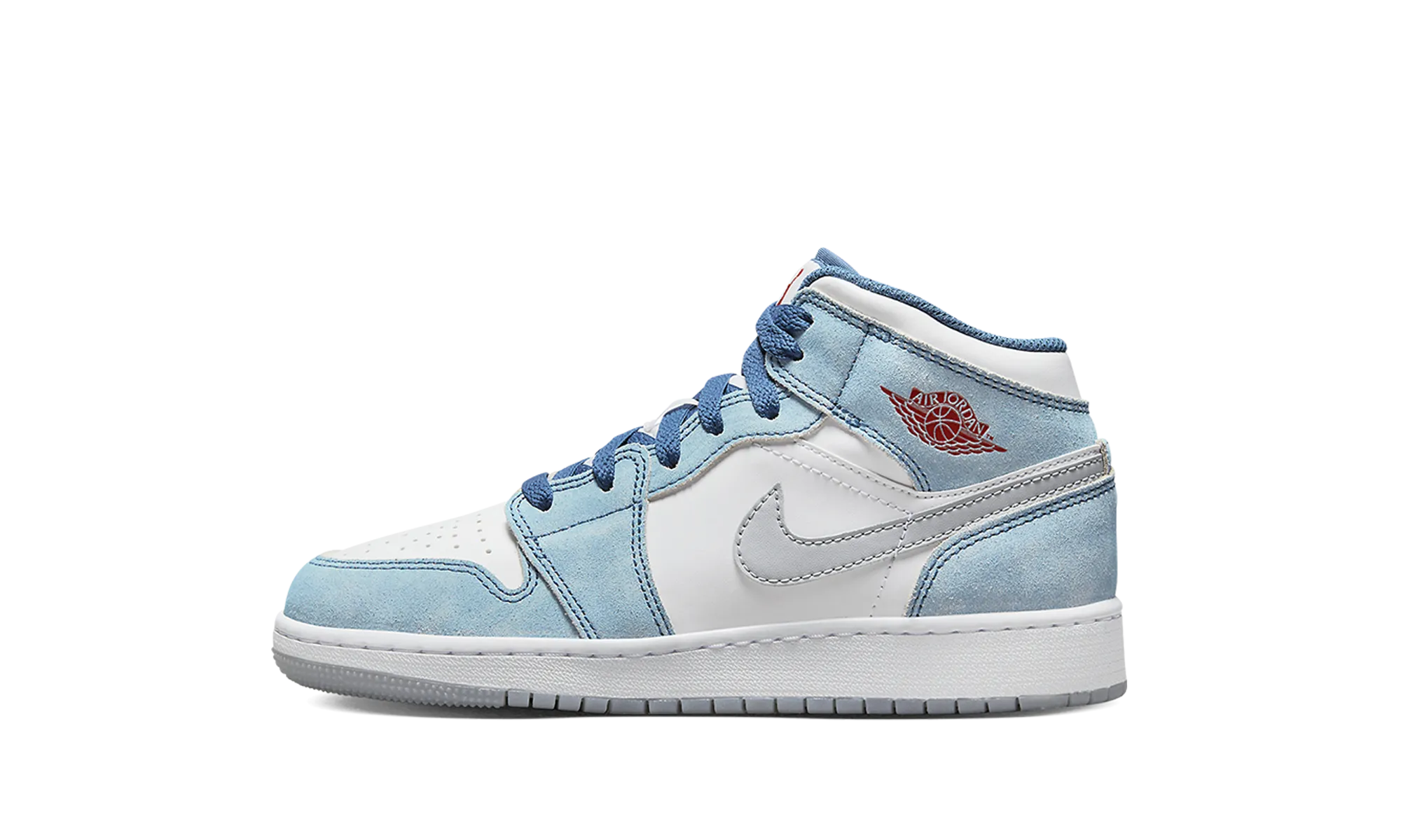 Jordan 1 Mid SE PS "French Blue" jordan preschool kids shoes