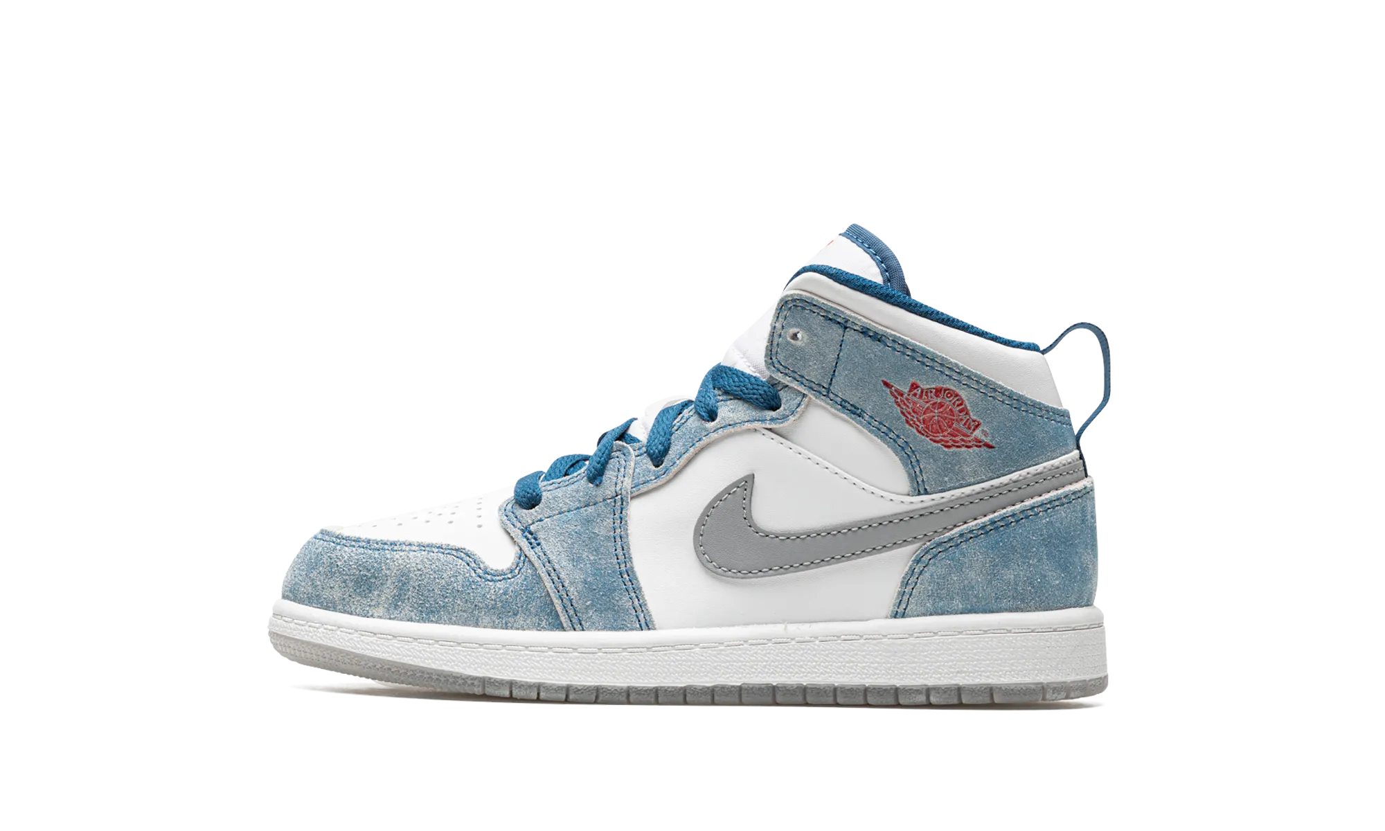 Jordan 1 Mid SE PS "French Blue" Jordan Pre School shoes