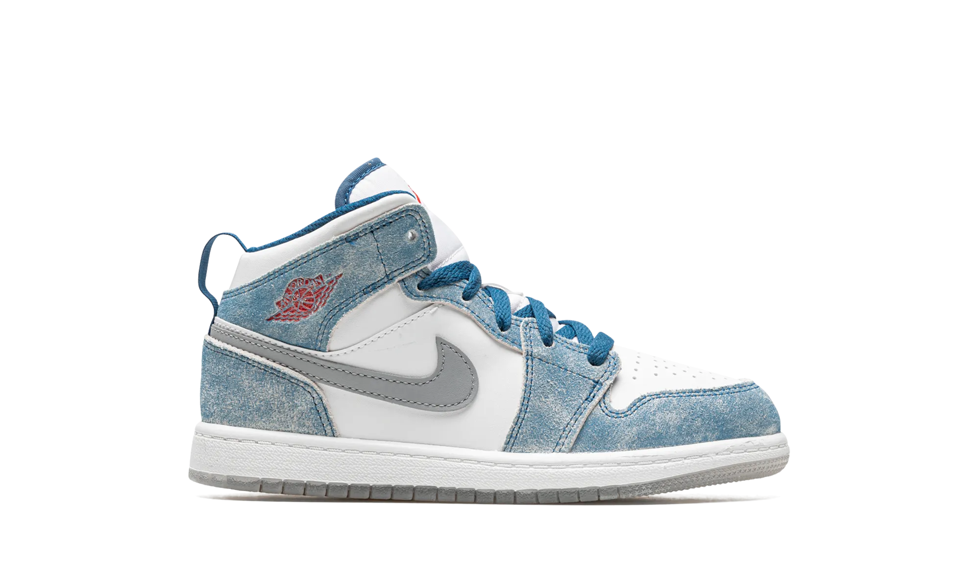 Jordan 1 Mid SE PS "French Blue" jordan preschool kids shoes