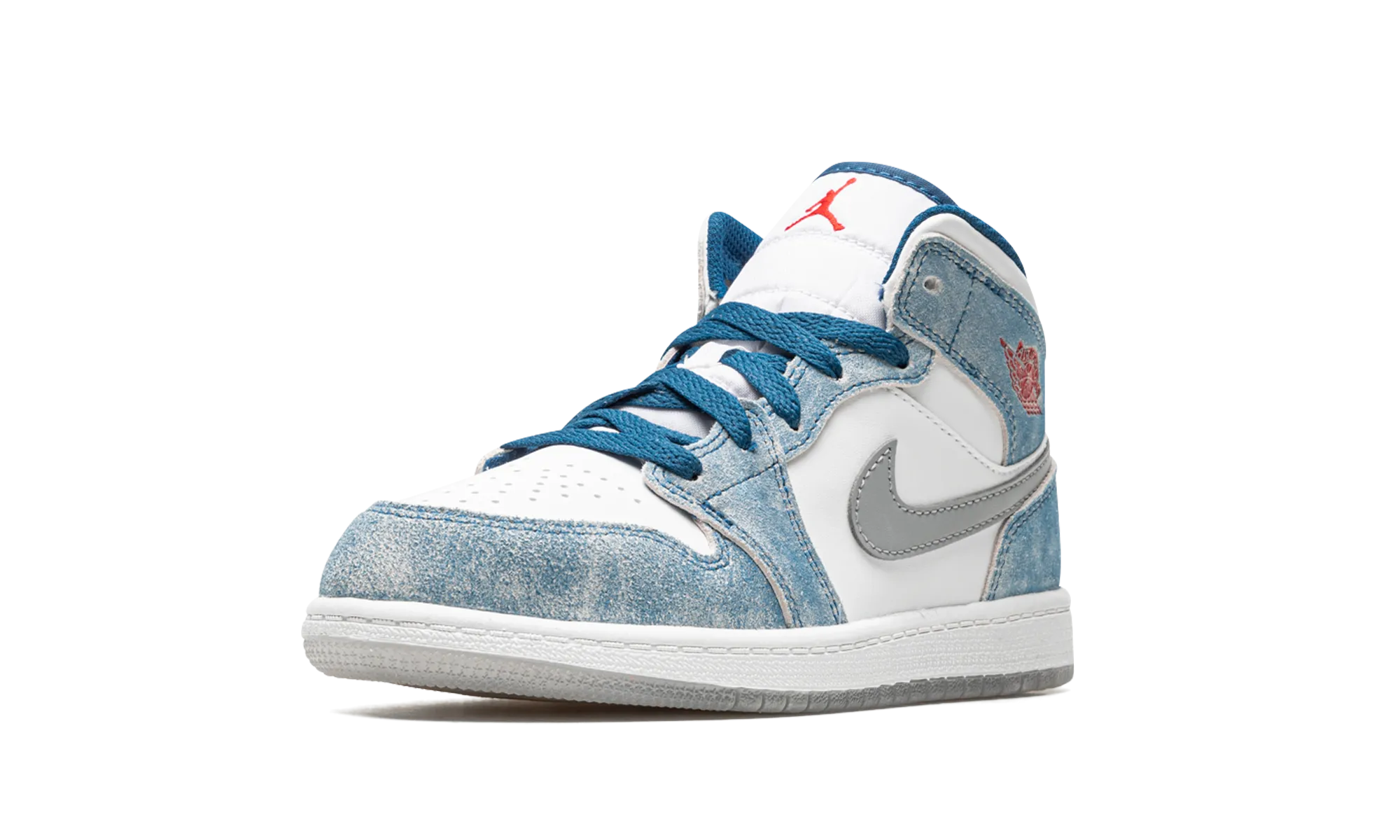 Jordan 1 Mid SE PS "French Blue" jordan preschool kids shoes
