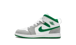 Jordan 1 Mid SE PS "Grey / Green" Jordan Pre School shoes