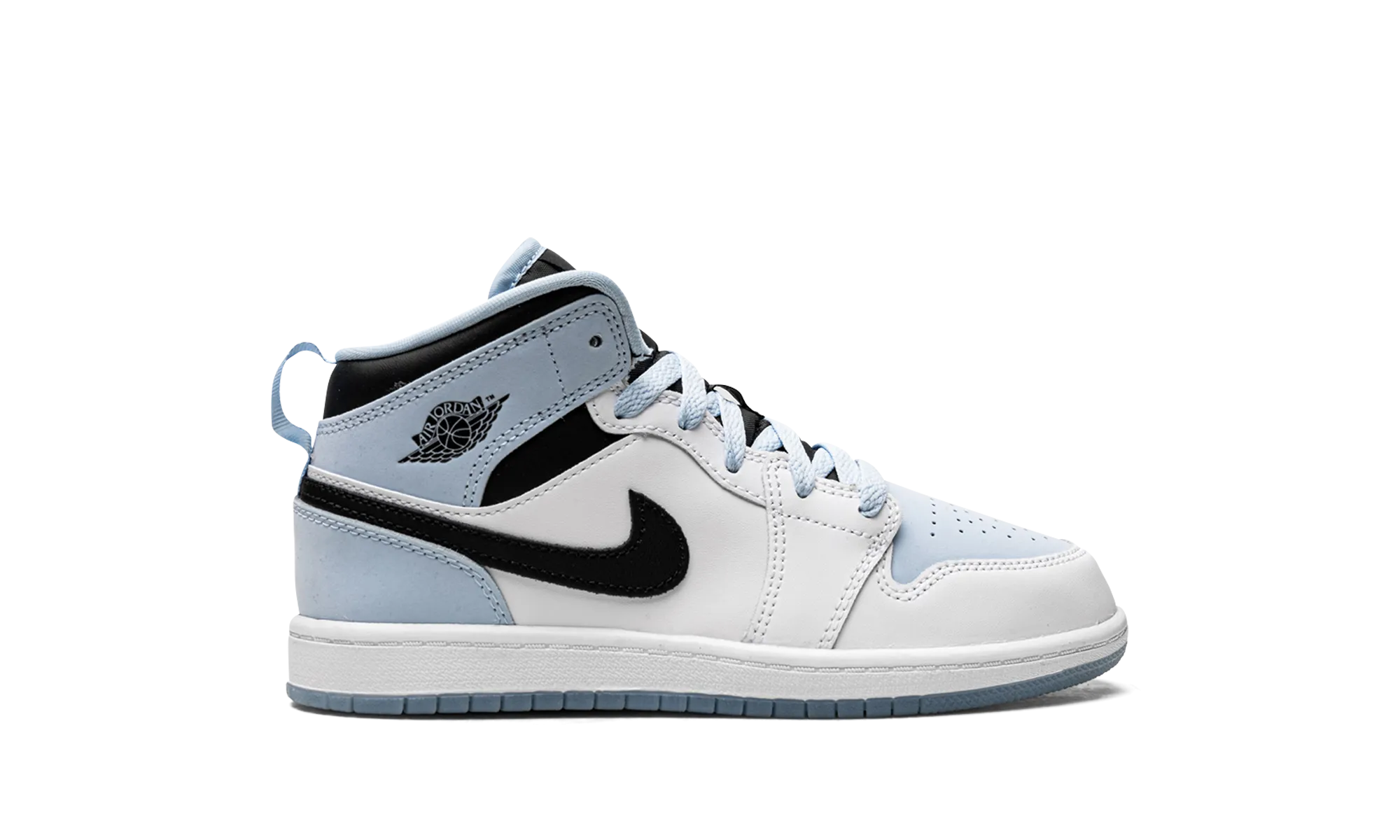 Jordan 1 Mid SE PS "Ice Blue" jordan preschool kids shoes