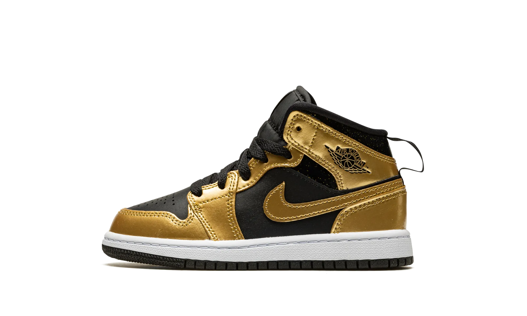 Jordan 1 Mid SE PS "Metallic Gold" Jordan Pre School shoes